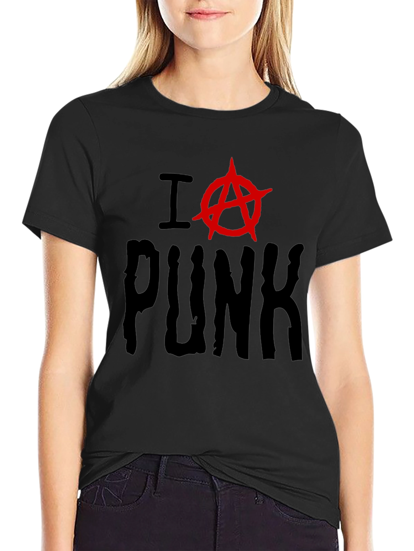 I Anarchy Punk Graphic T-Shirt