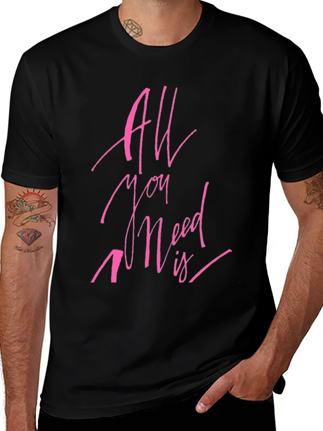 All You Need Is T-Shirt - Stylish Graphic Tee
