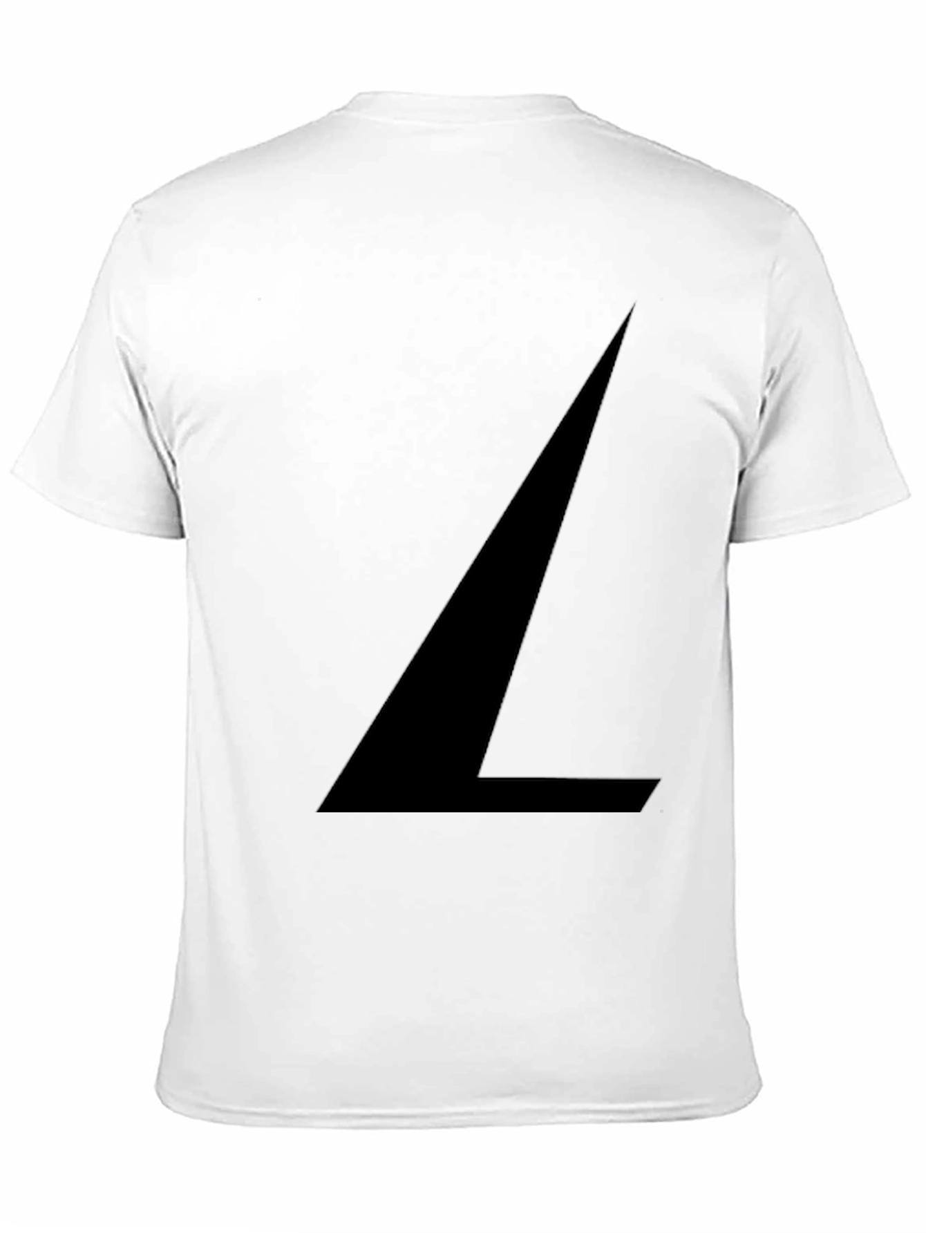 Abstract Black Graphic Print T-Shirt