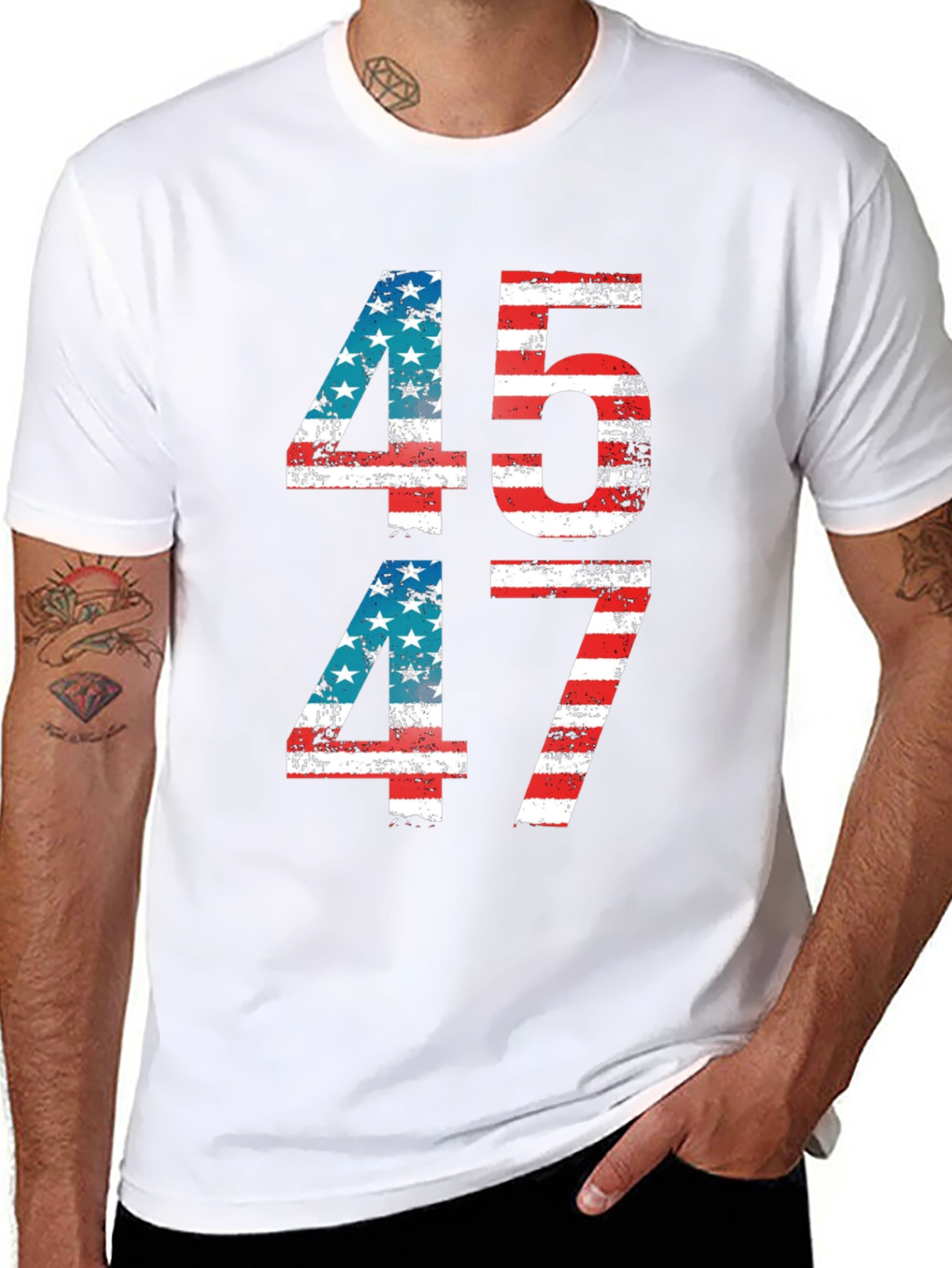 45 47 Patriotic T-Shirt
