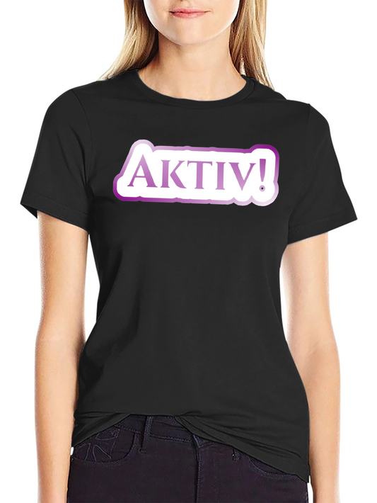 Aktiv! Black T-Shirt