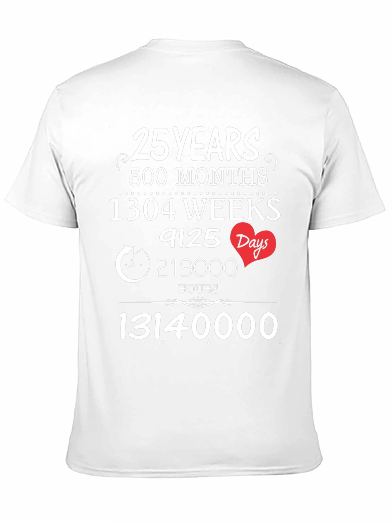 25 Years Anniversary T-Shirt