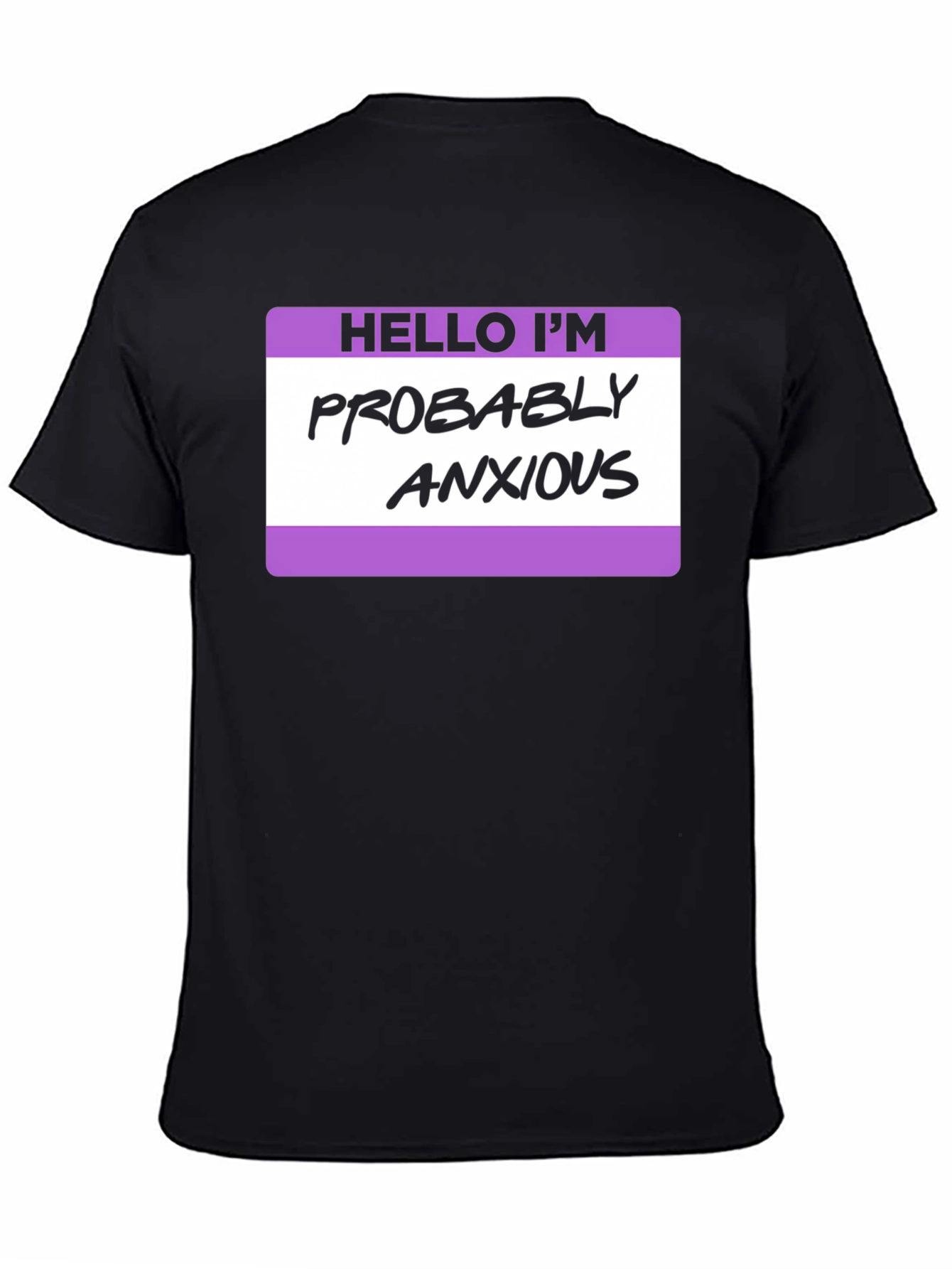 Anxious Statement Tee - Relaxed Fit