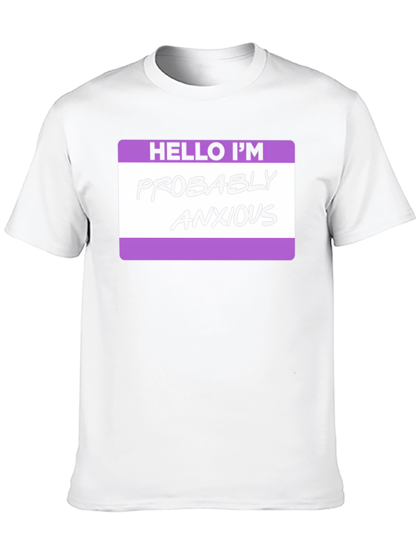Anxious Statement Tee - Relaxed Fit