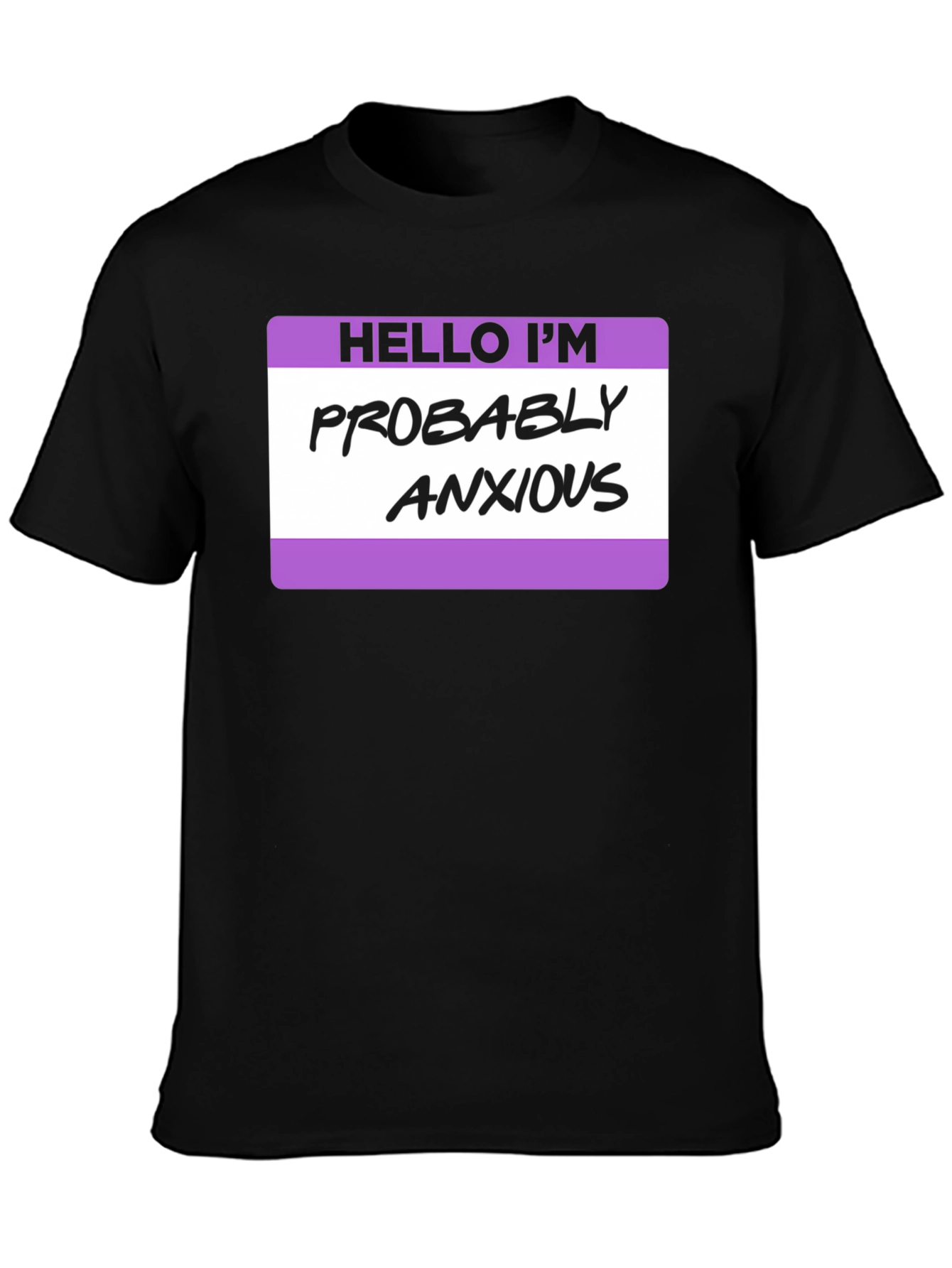Anxious Statement Tee - Relaxed Fit
