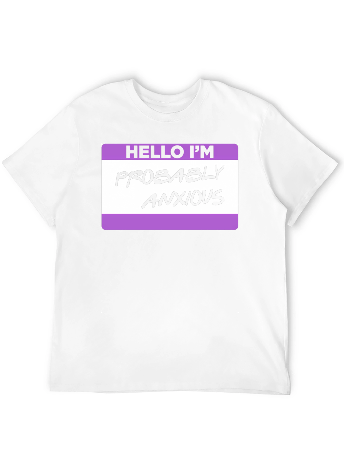 Anxious Statement Tee - Relaxed Fit