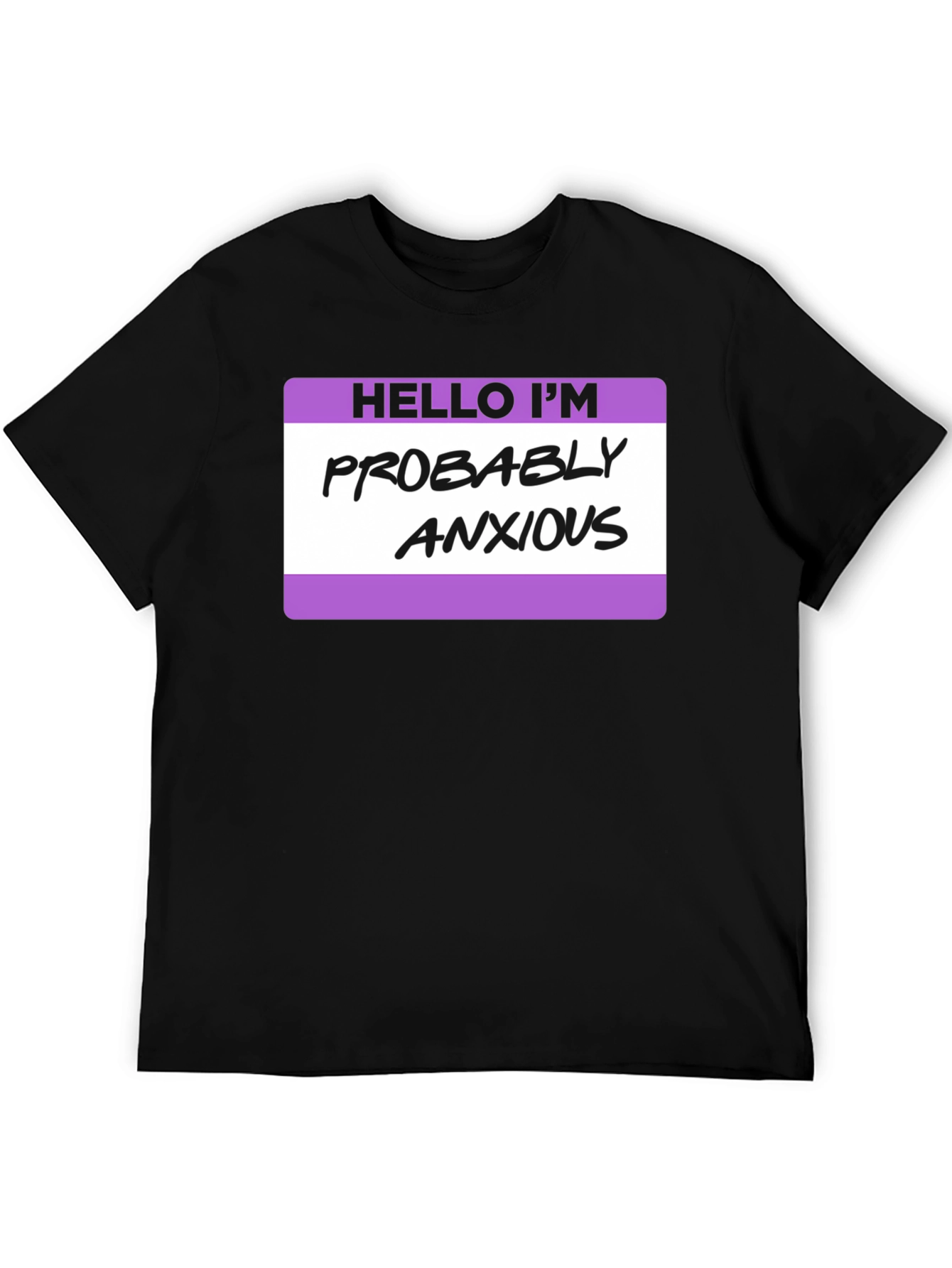 Anxious Statement Tee - Relaxed Fit