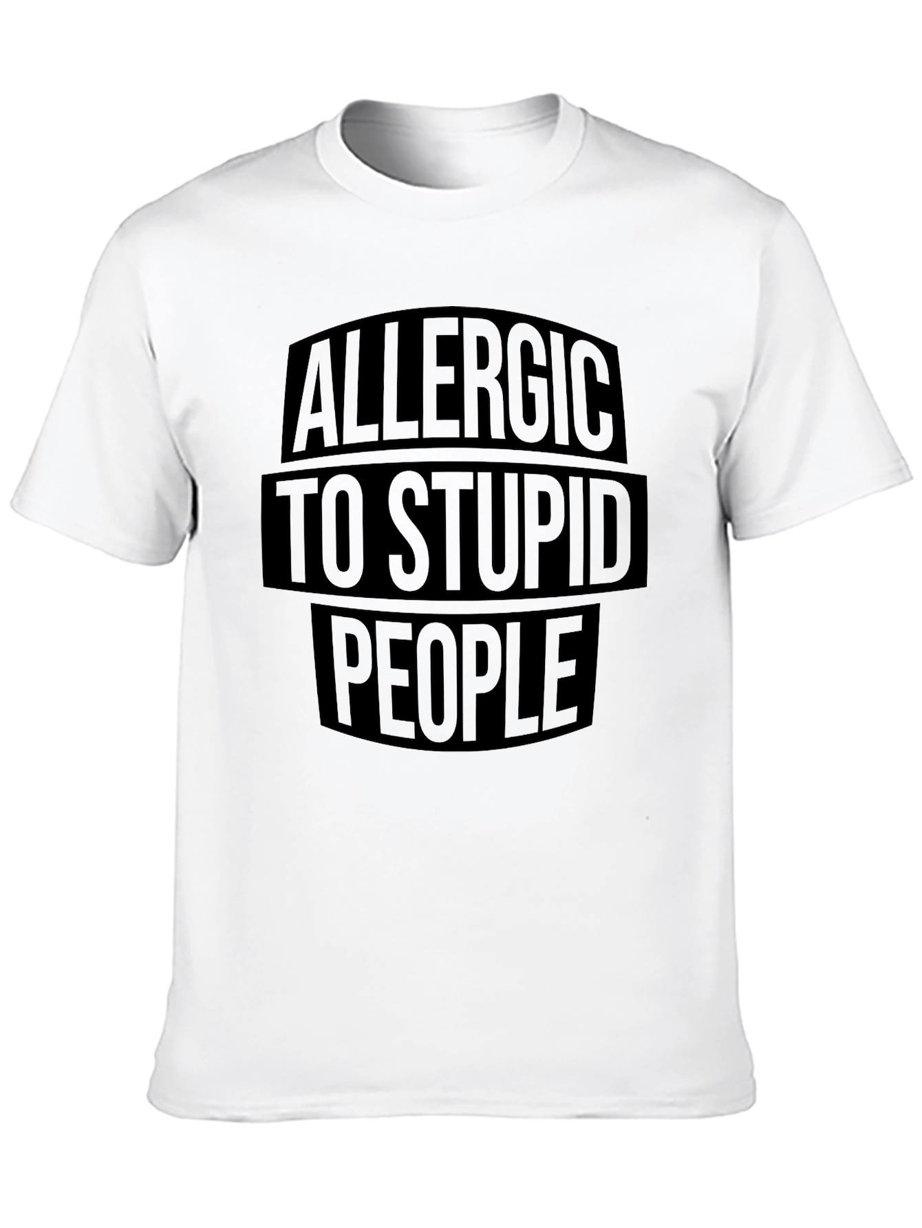 Allergic To Stupid People Graphic T-Shirt