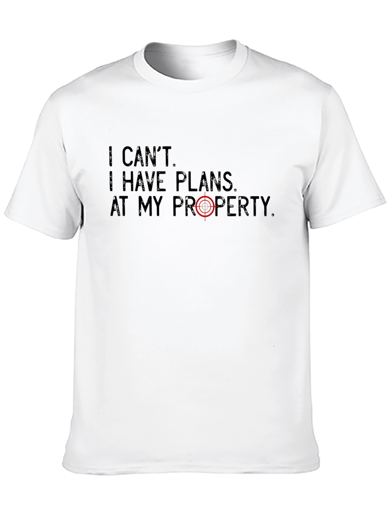 I Cant I Have Plans T-Shirt