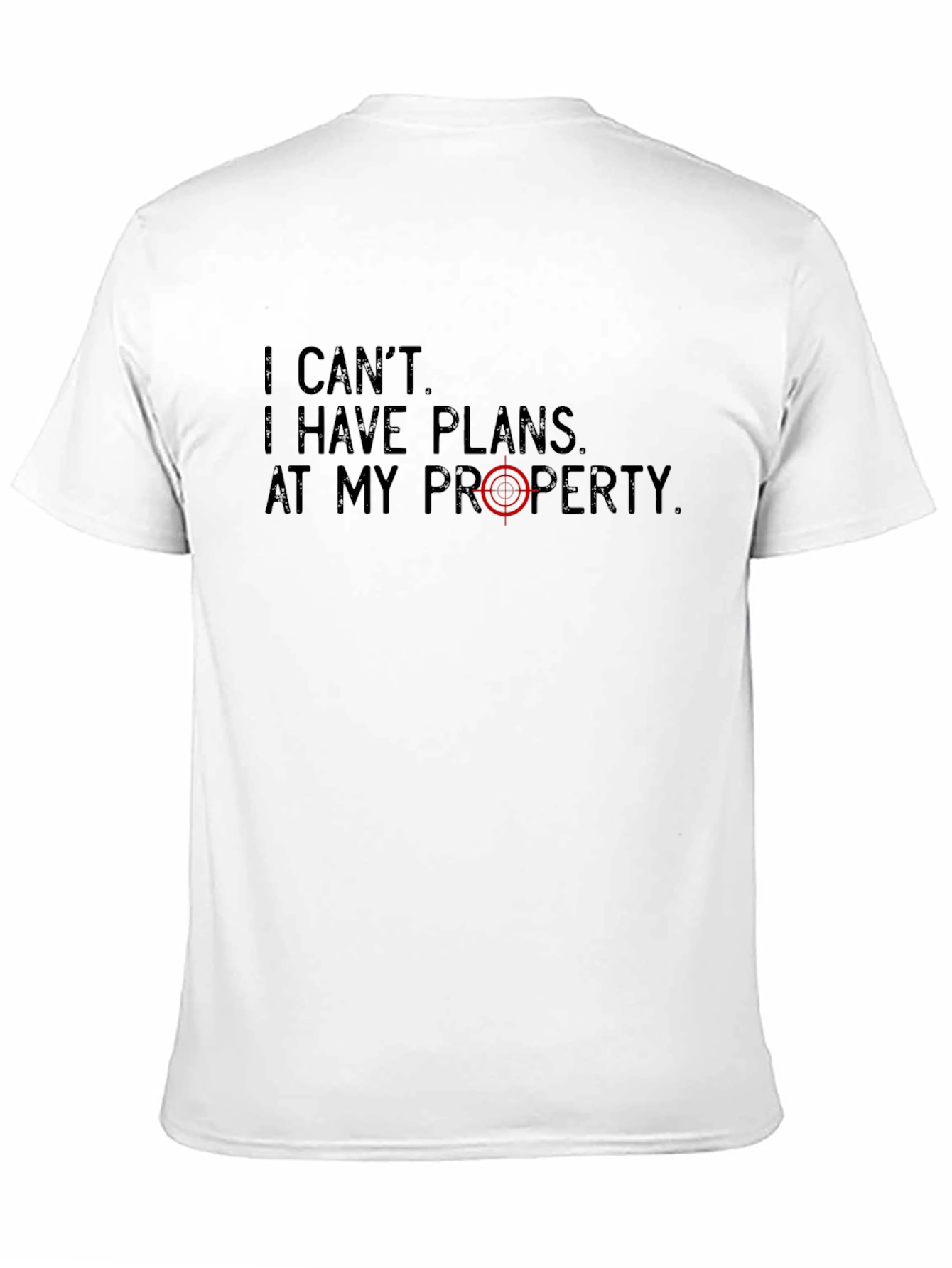 I Cant I Have Plans T-Shirt