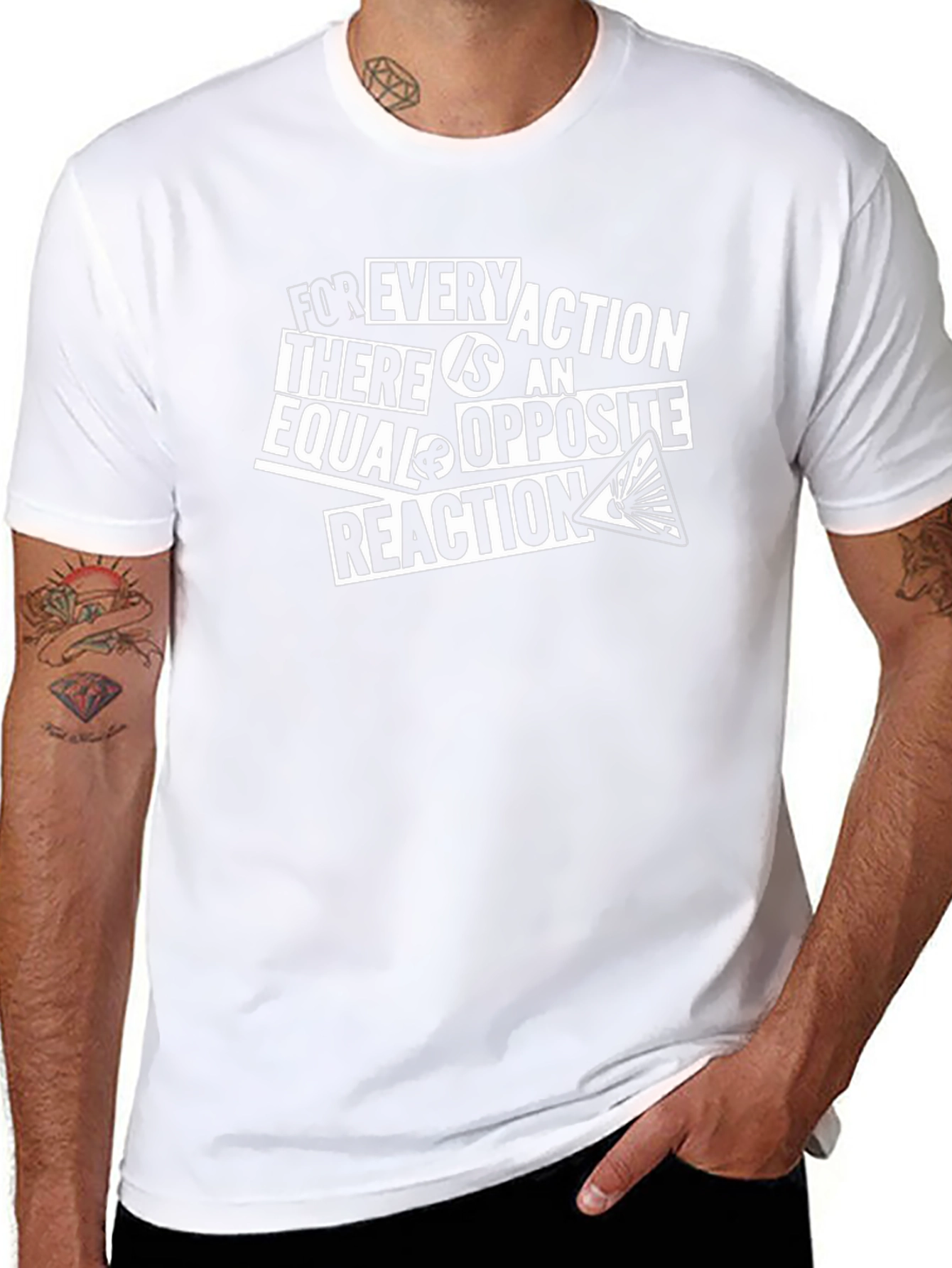 Action/Reaction Graphic Tee