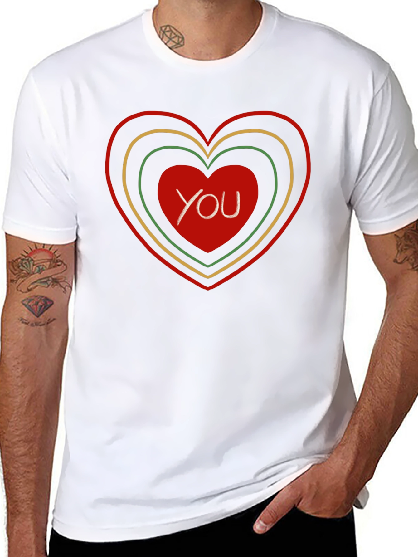 Heart You Graphic Tee - Love & Affection T-Shirt