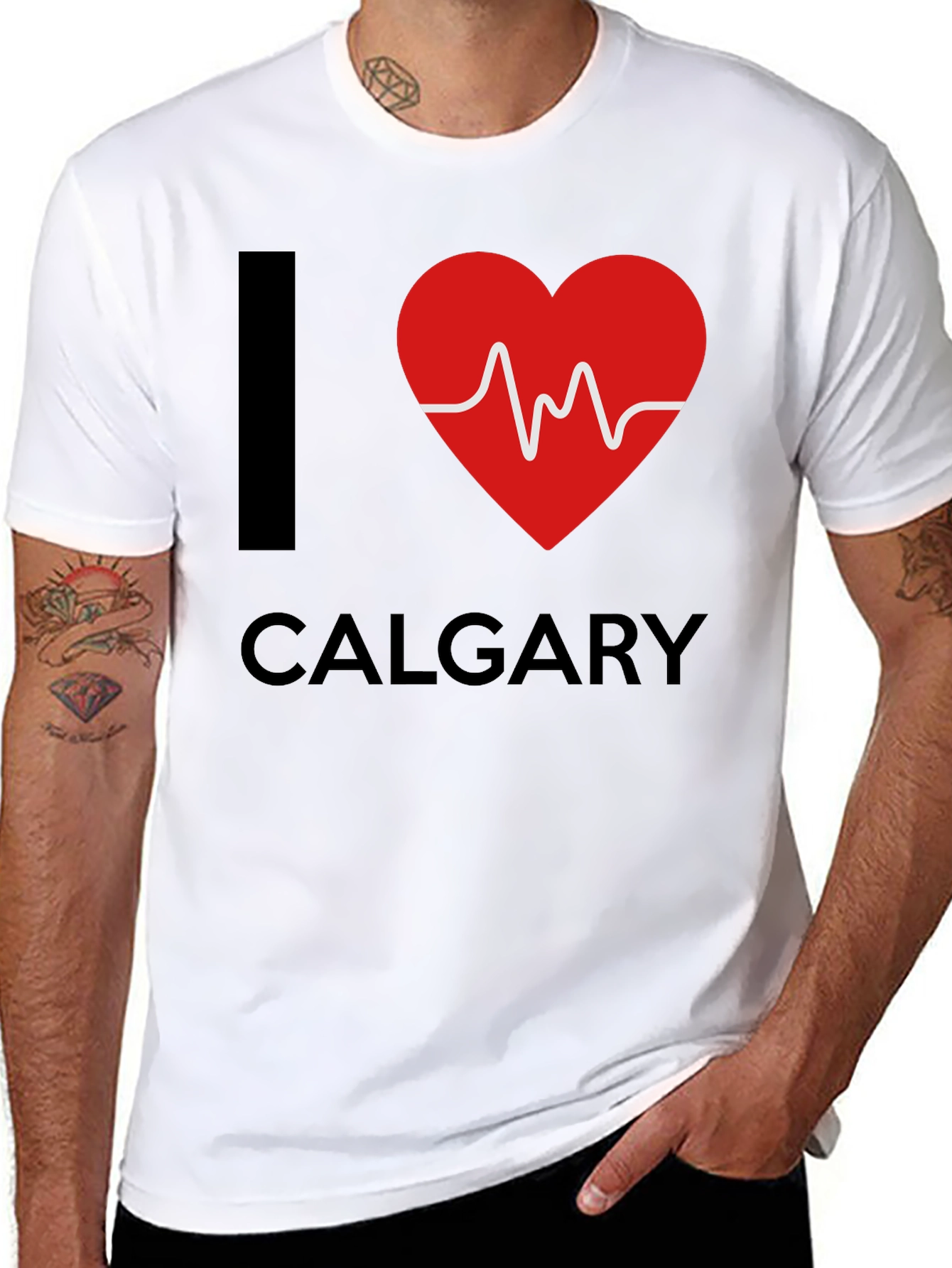 I Heart Calgary T-Shirt - City Pride Tee