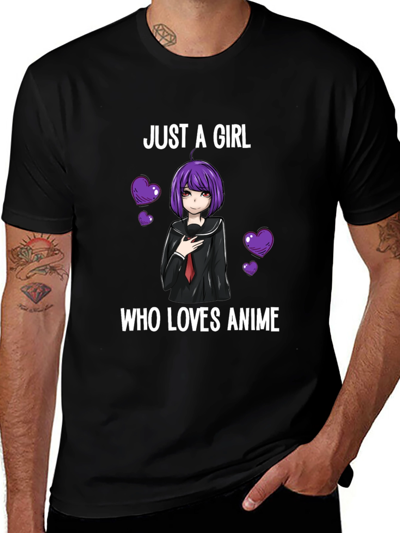 Anime Lover Girls Graphic T-Shirt