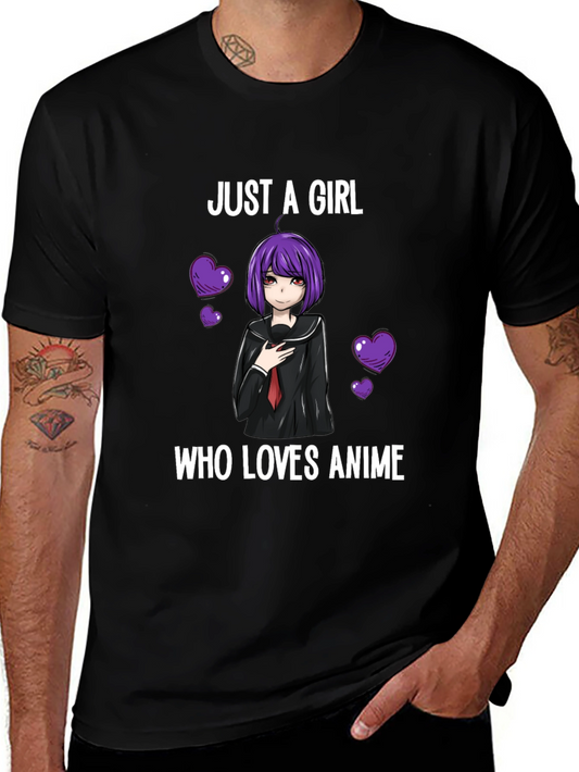 Anime Lover Girls Graphic T-Shirt