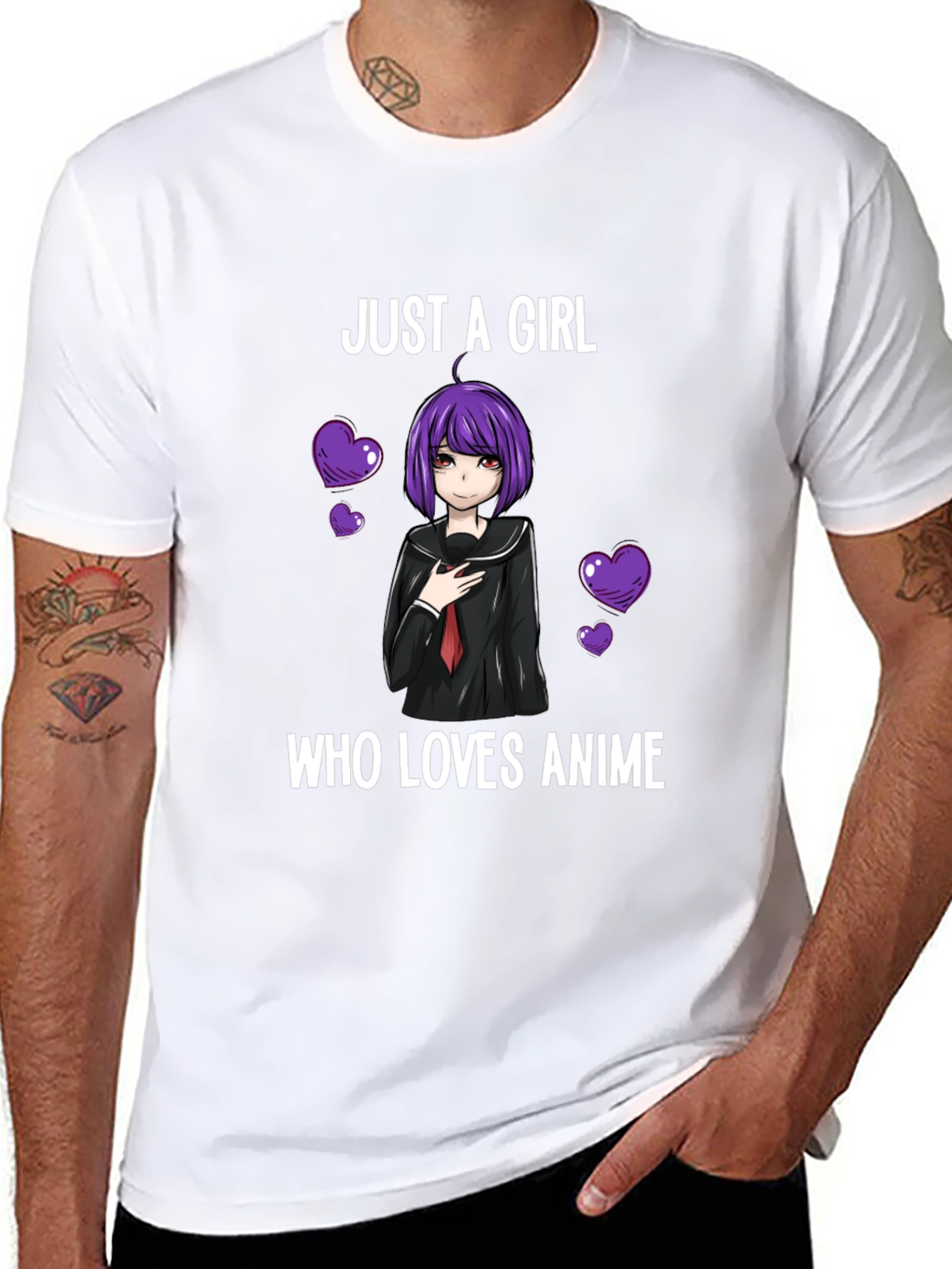 Anime Lover Girls Graphic T-Shirt