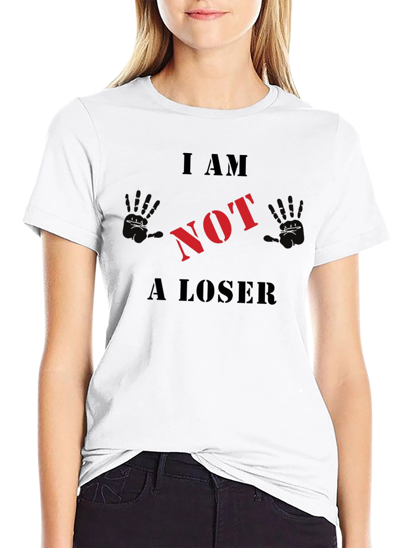 I AM NOT A LOSER Graphic T-Shirt