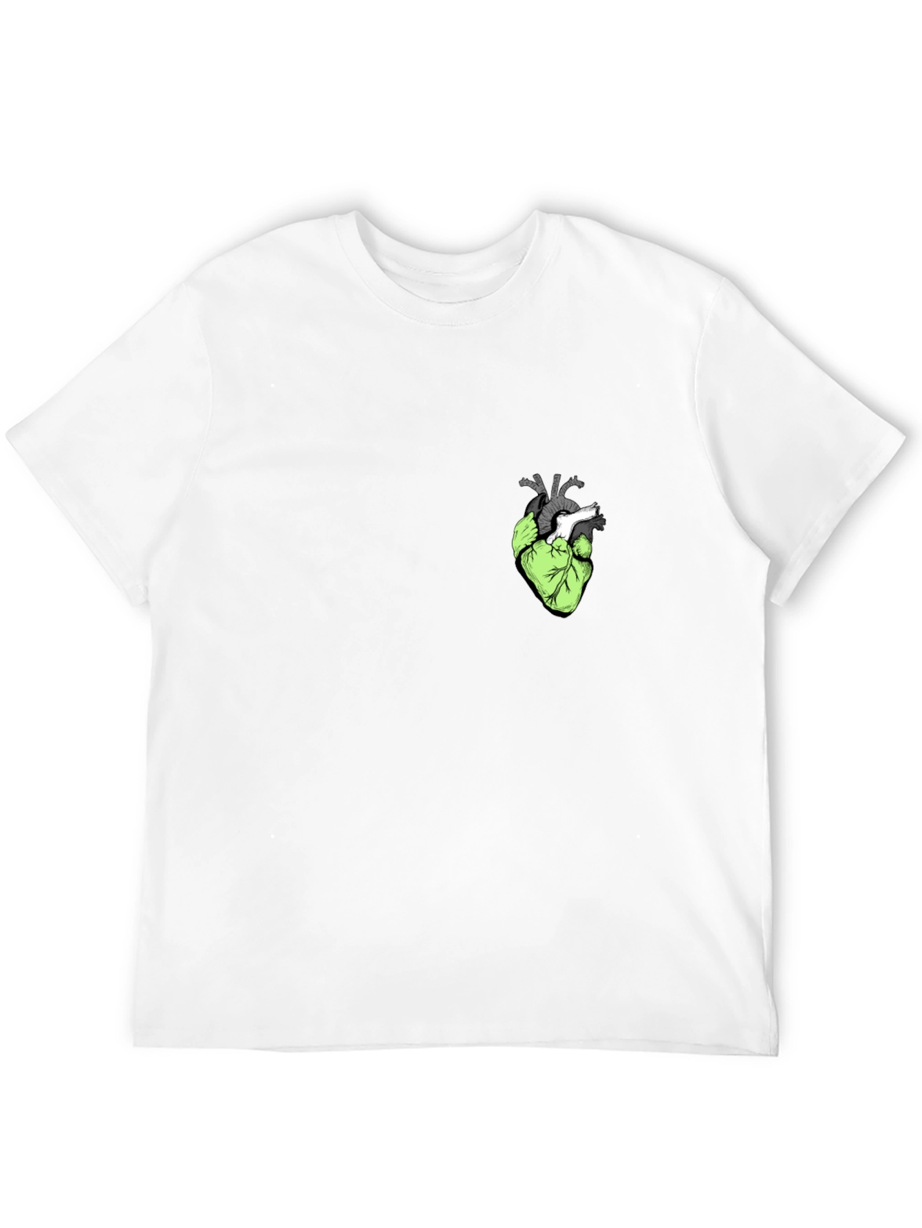 Anatomical Heart Graphic Tee - Black