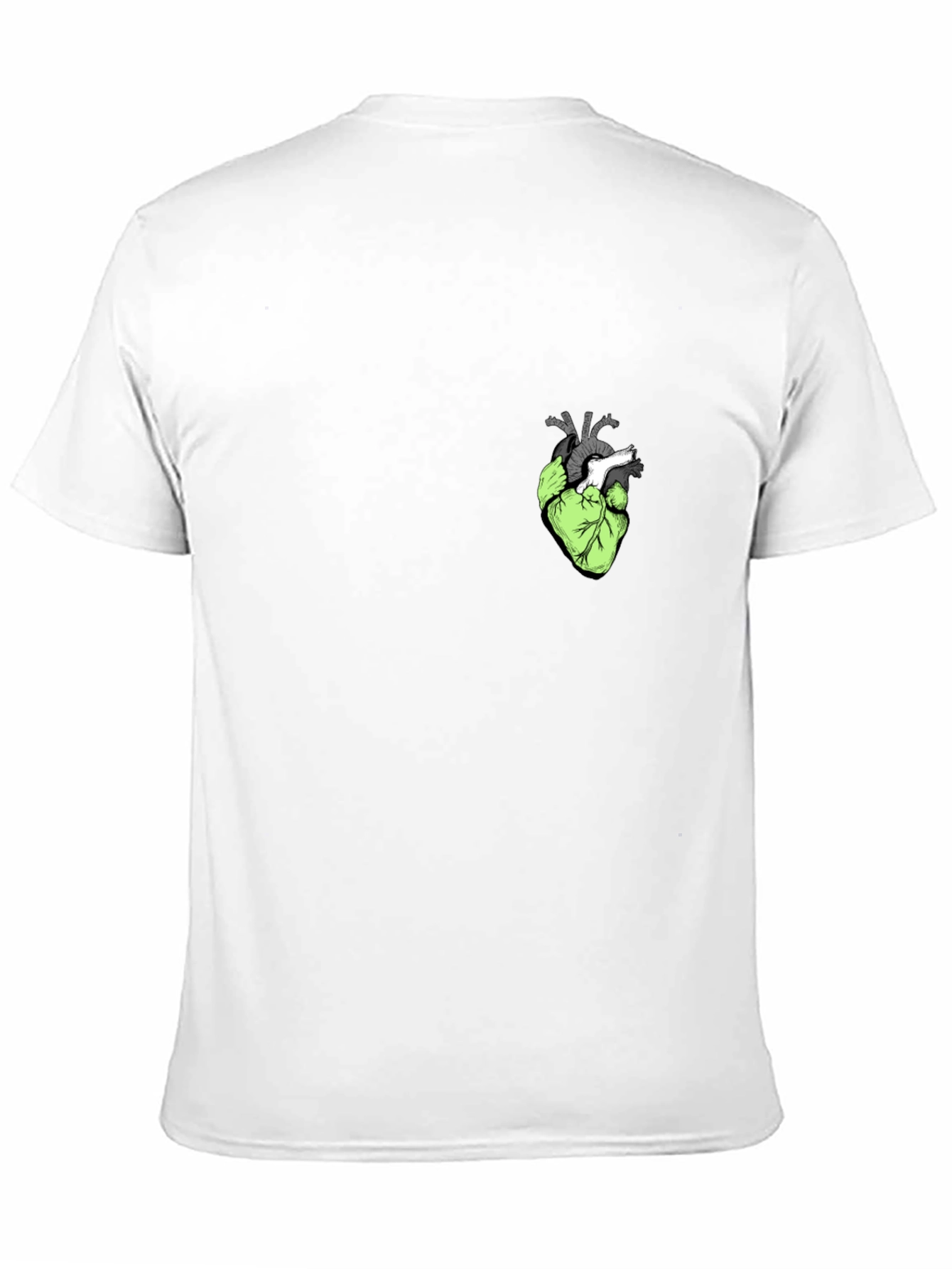 Anatomical Heart Graphic Tee - Black