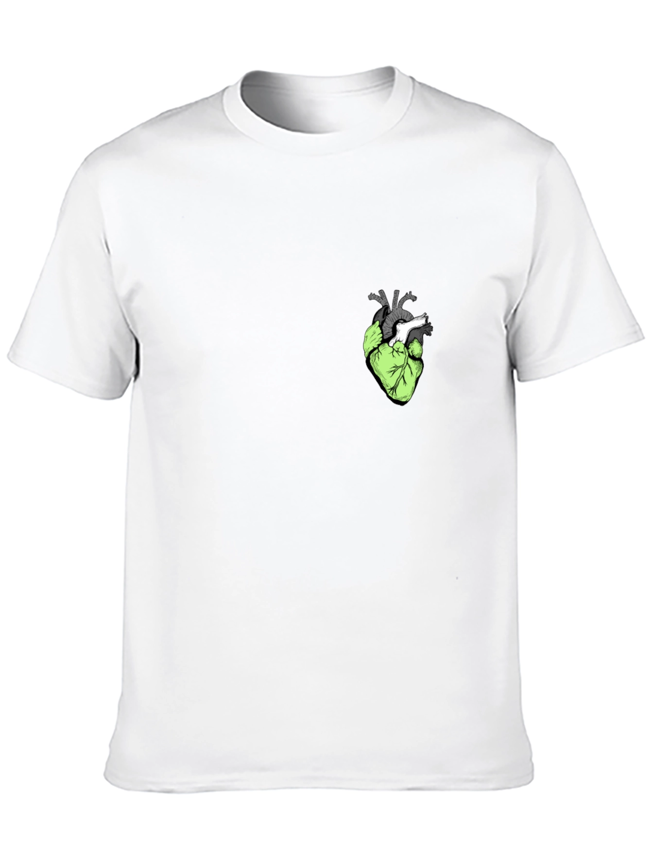Anatomical Heart Graphic Tee - Black