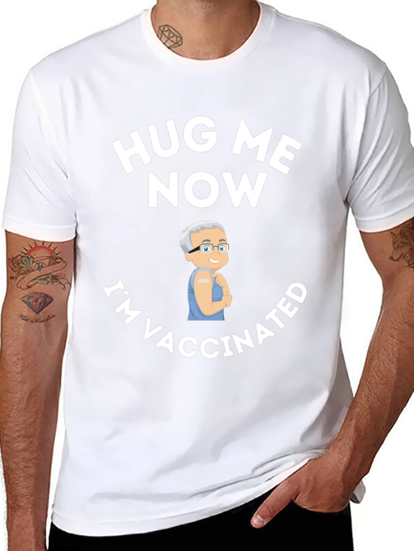 Hug Me Now Im Vaccinated T-Shirt