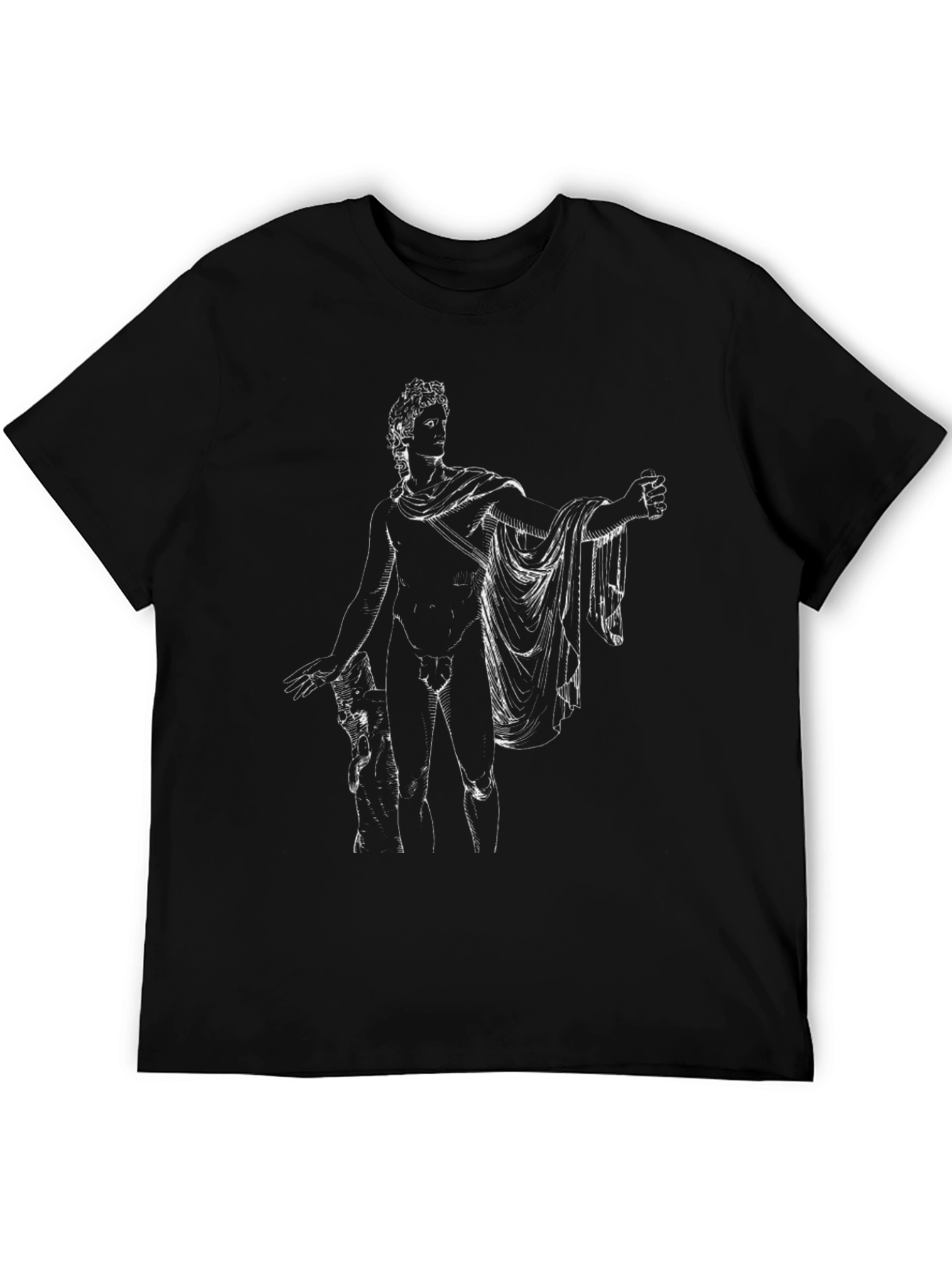 Apollo Sketch Black T-Shirt