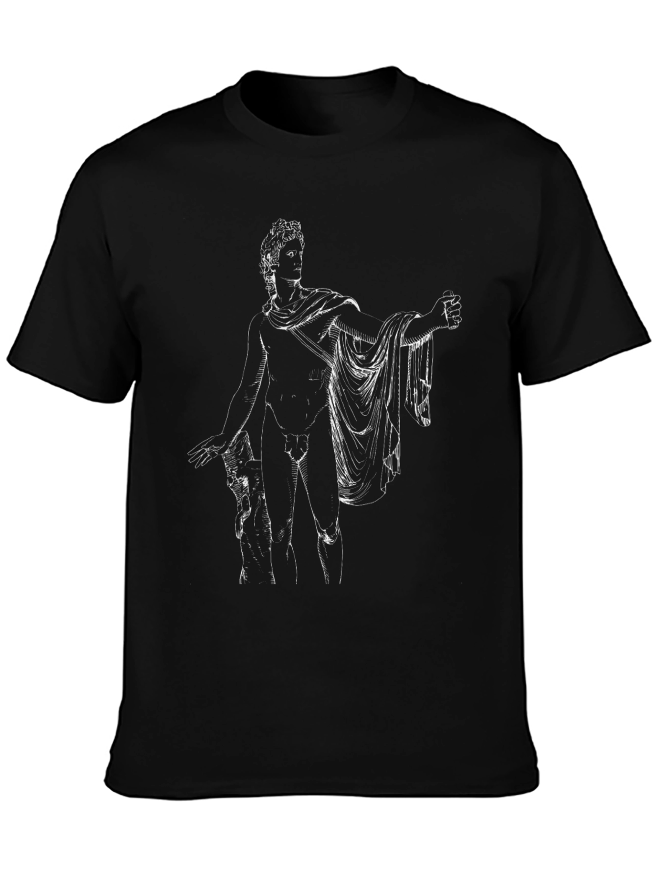 Apollo Sketch Black T-Shirt