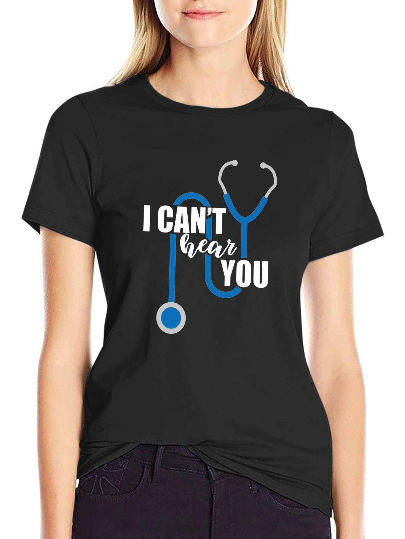 I Cant Hear You Funny Doctor T-Shirt
