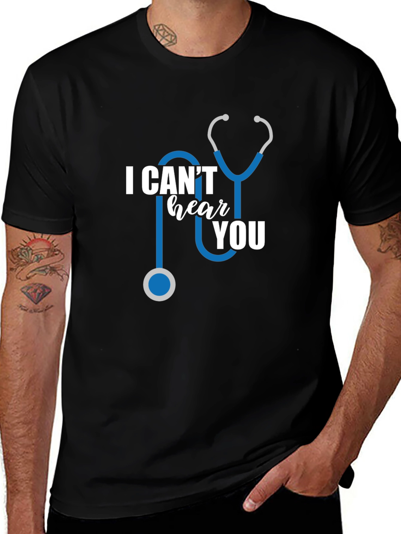 I Cant Hear You Funny Doctor T-Shirt