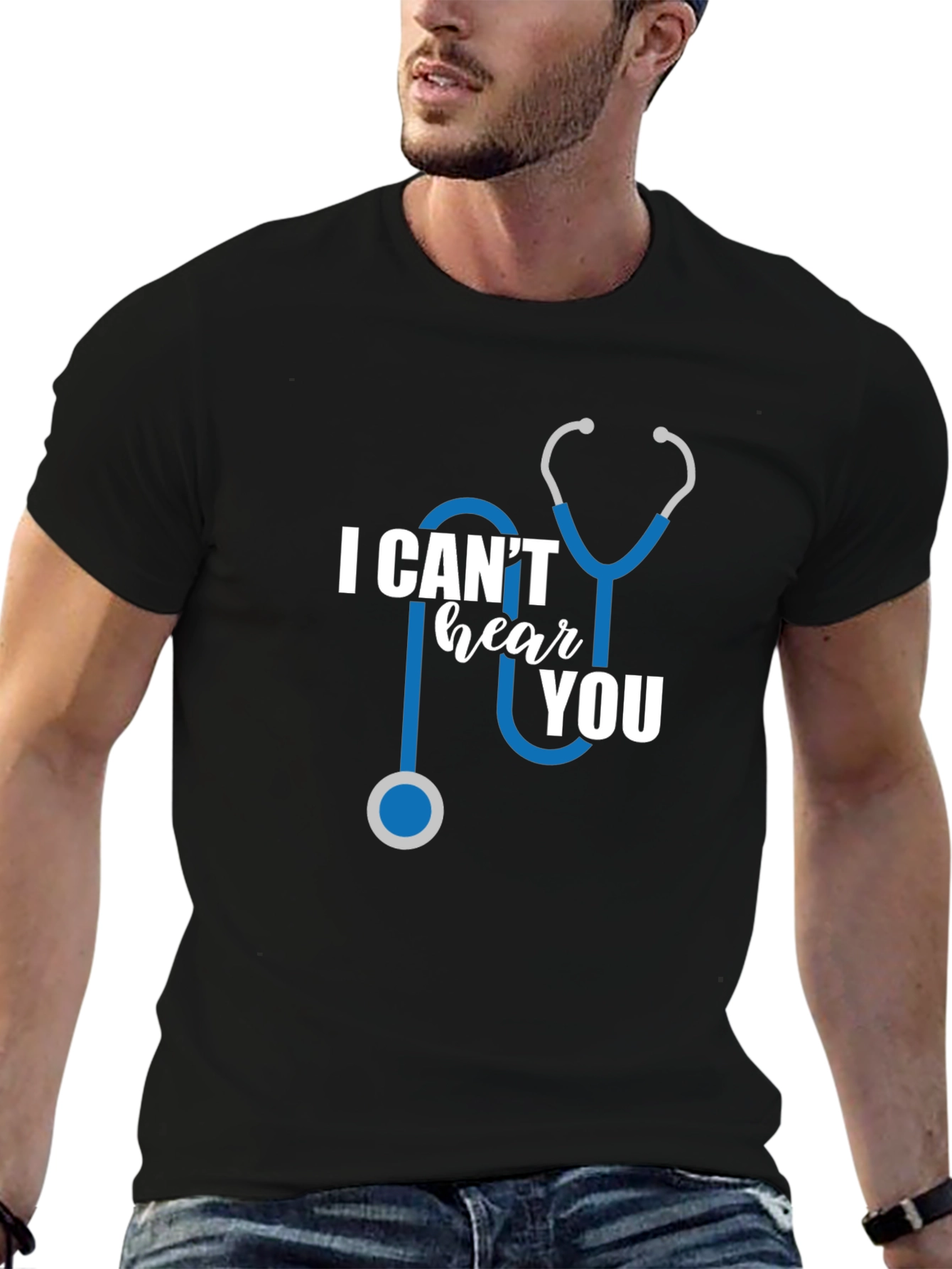 I Cant Hear You Funny Doctor T-Shirt