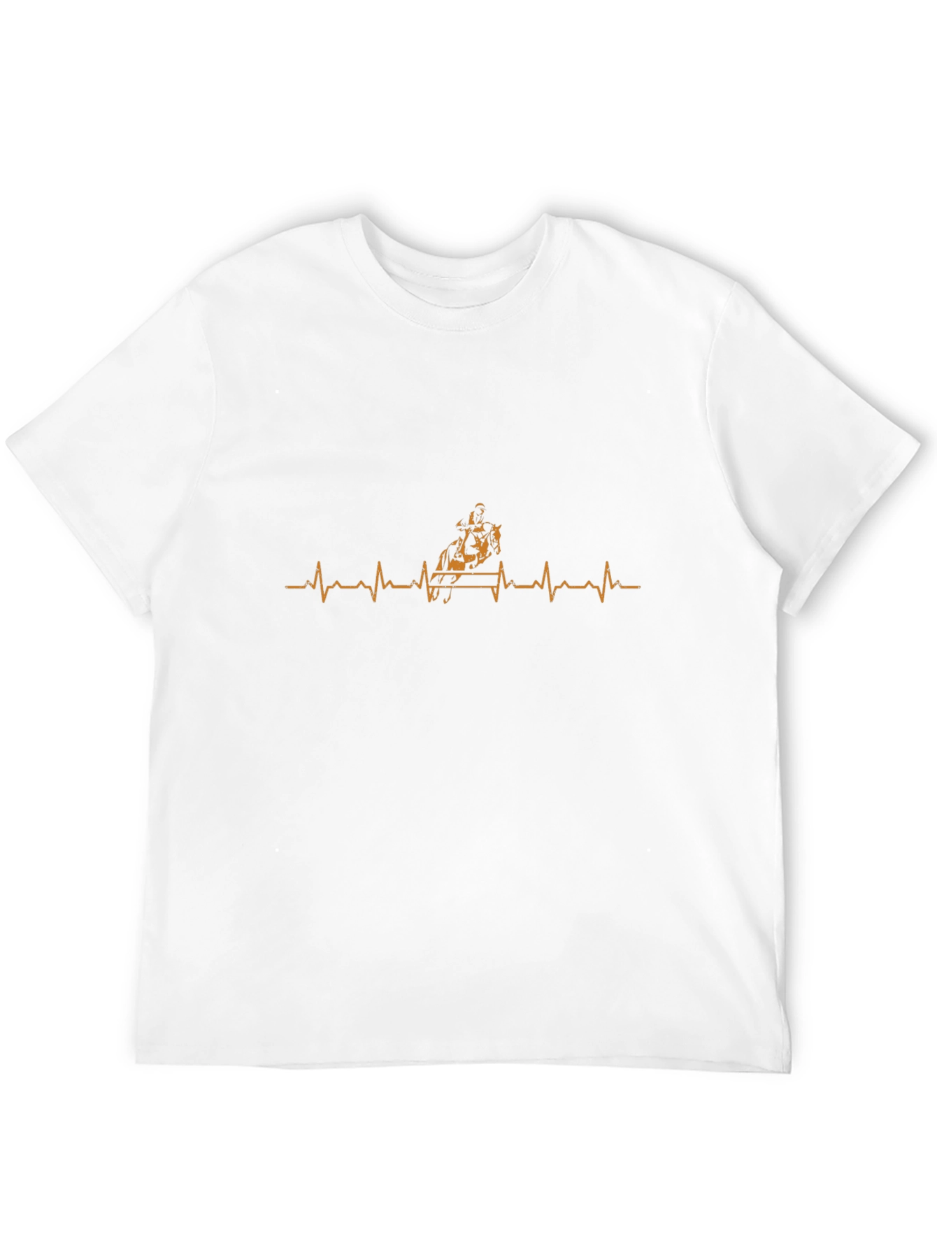 Heartbeat Chariot T-Shirt - Black Graphic Tee