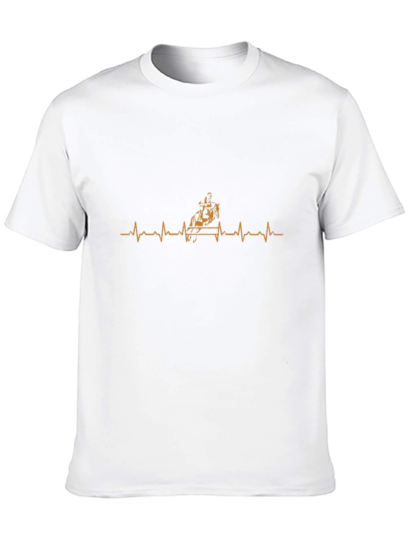 Heartbeat Chariot T-Shirt - Black Graphic Tee