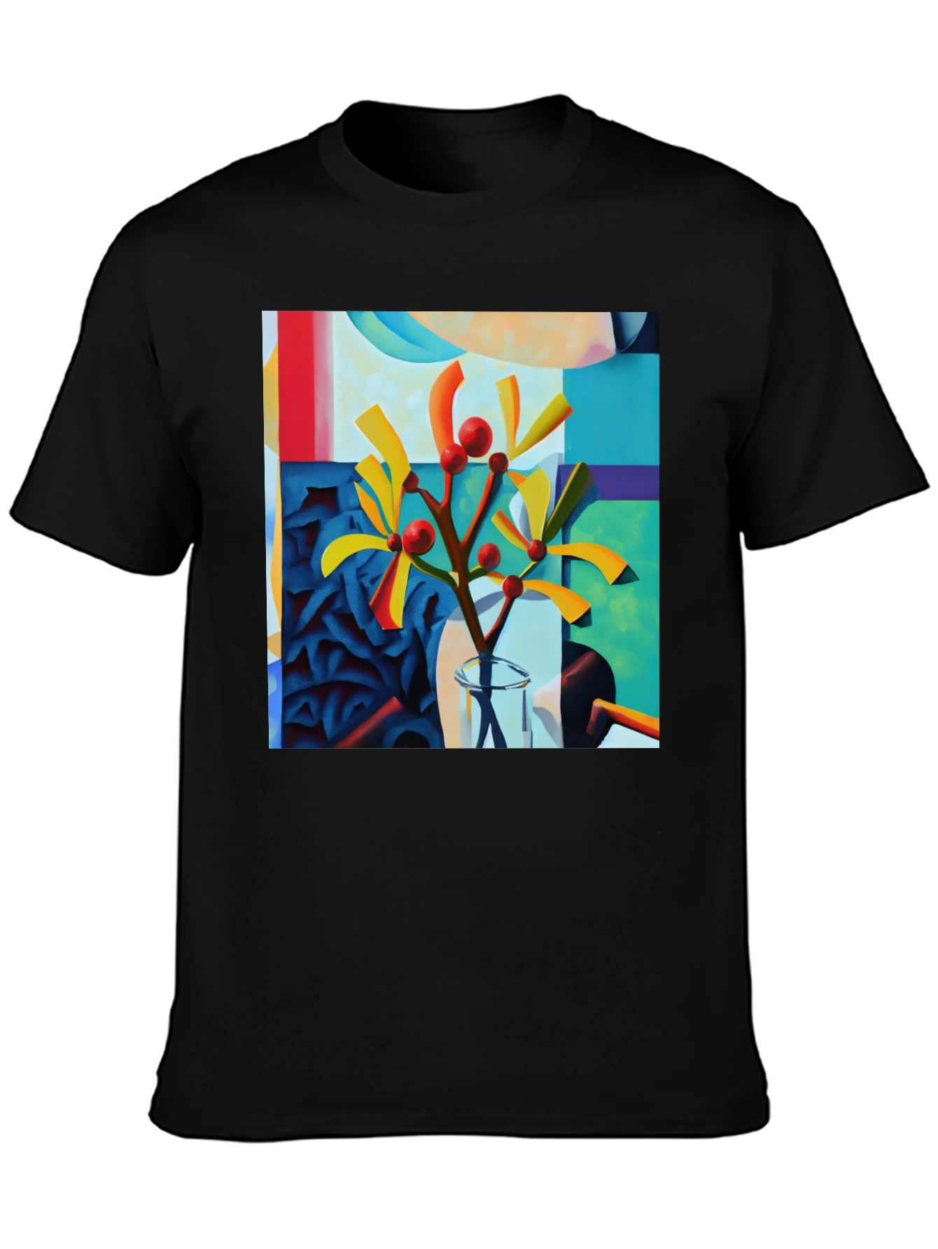 Abstract Botanical Art Graphic Tee