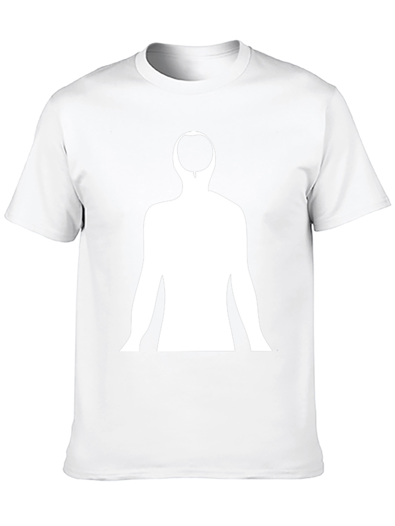 Abstract Silhouette Black T-Shirt