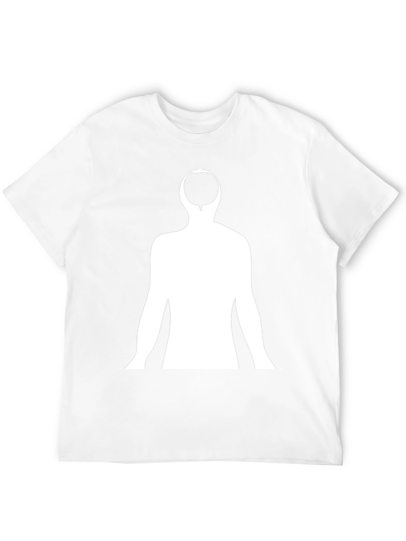 Abstract Silhouette Black T-Shirt