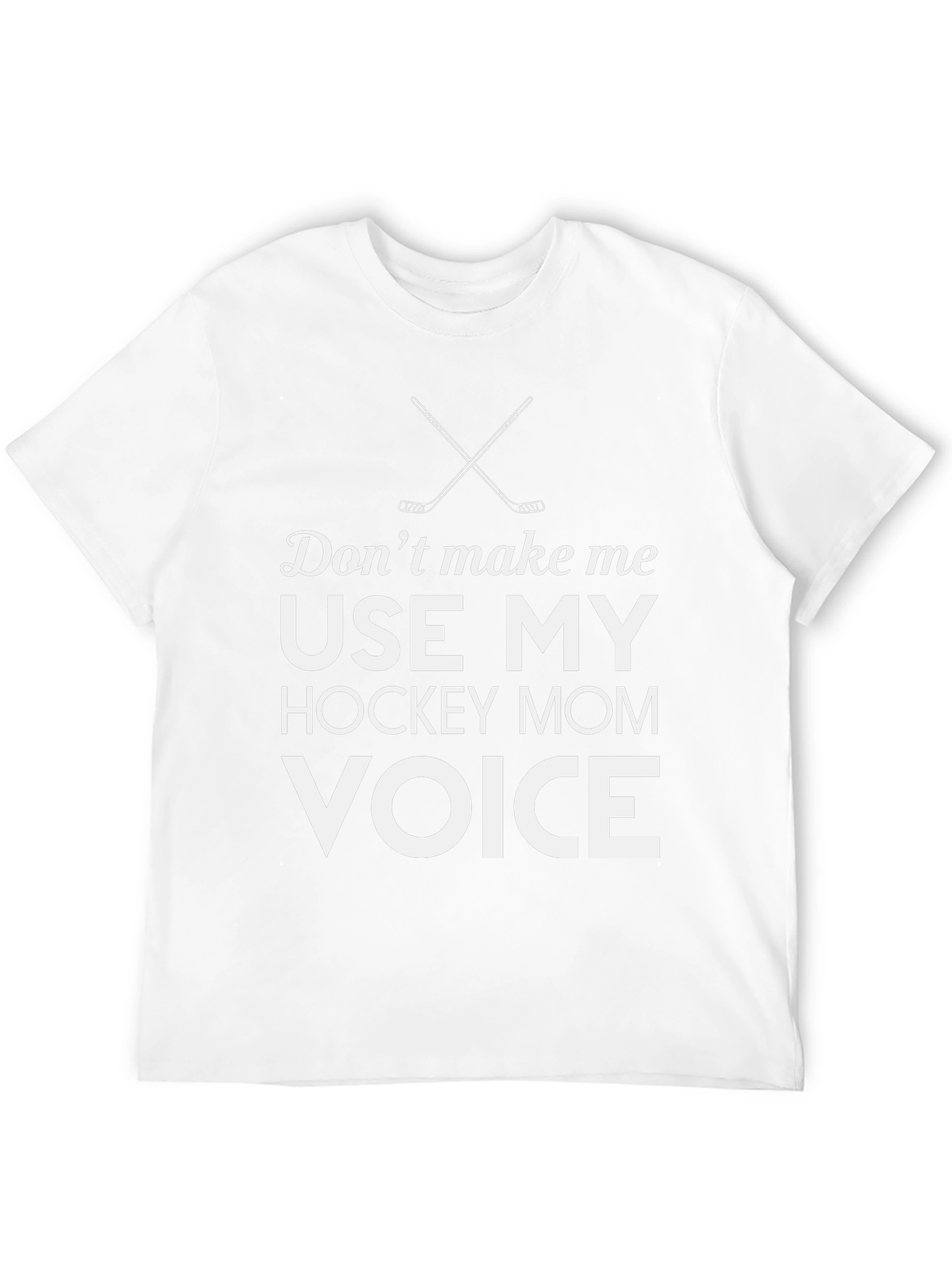 Hockey Mom Voice T-Shirt