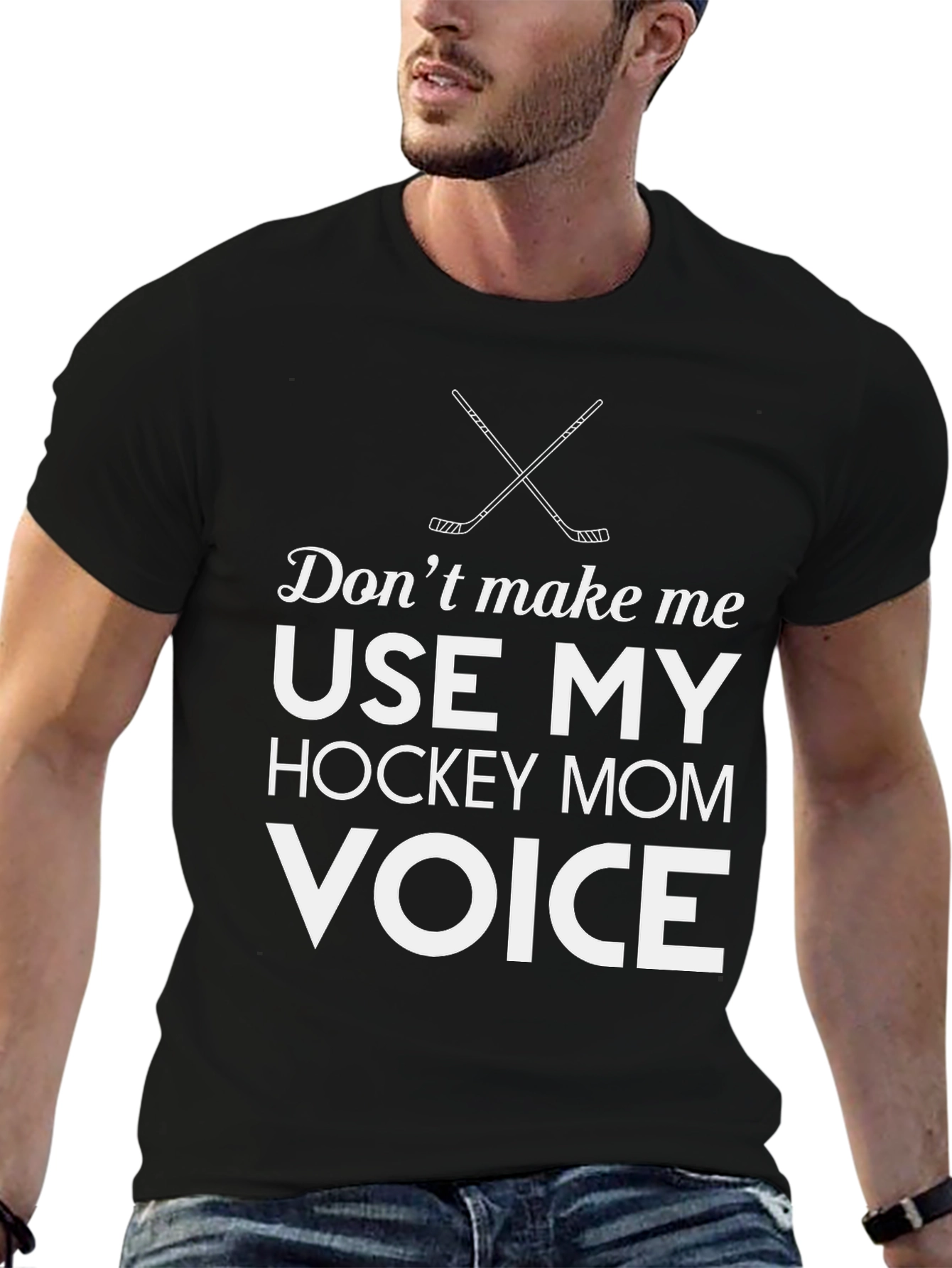 Hockey Mom Voice T-Shirt