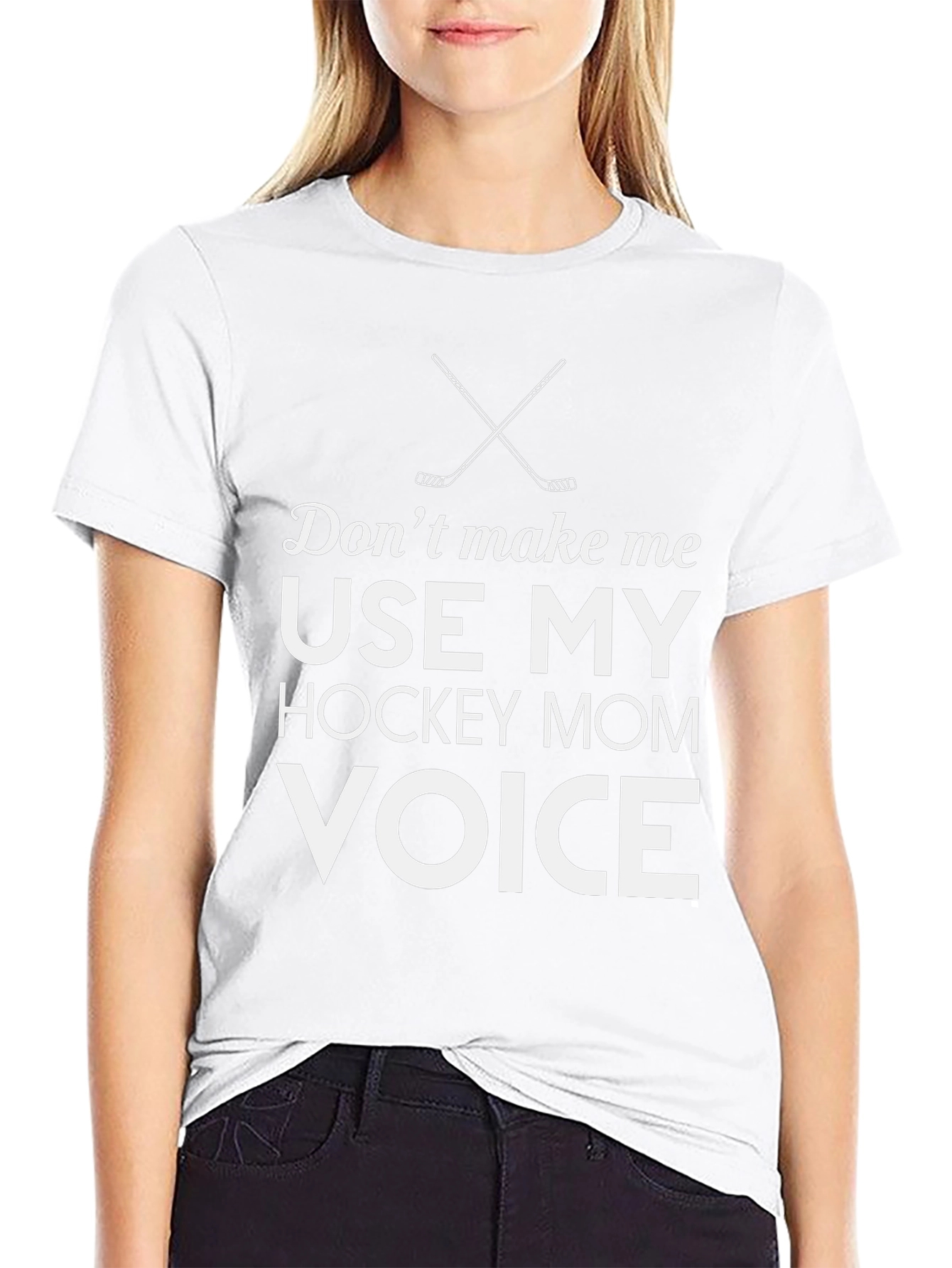 Hockey Mom Voice T-Shirt