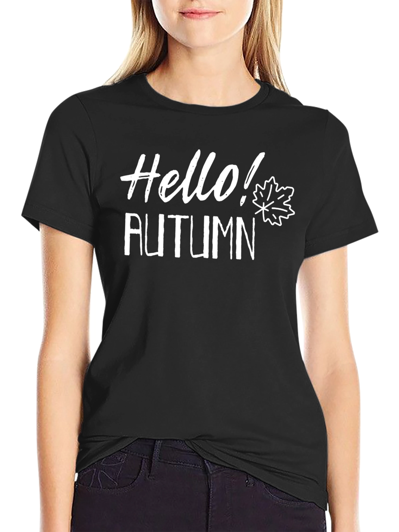 Hello Autumn T-Shirt - Fall Season Tee