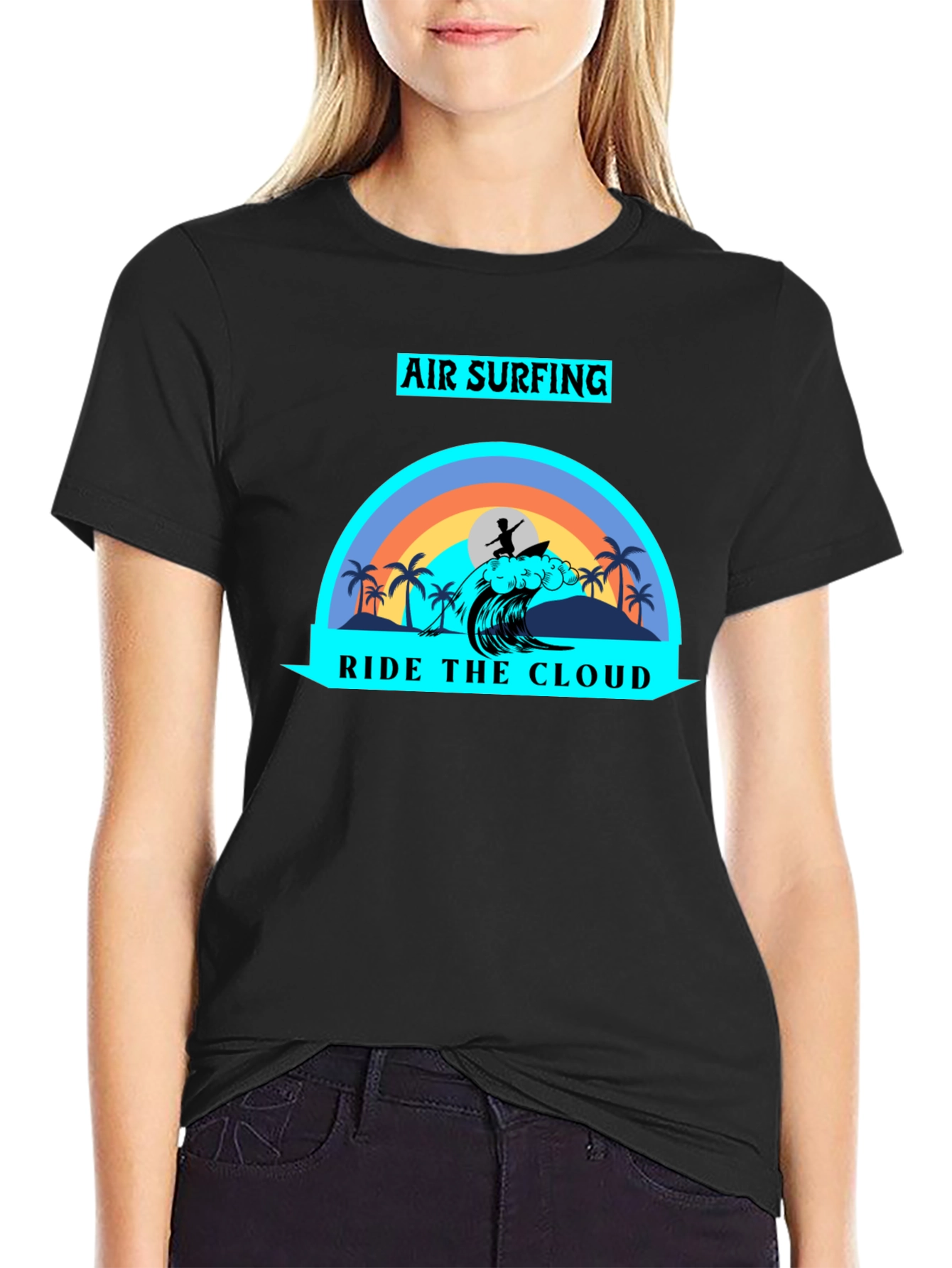 Air Surfing Ride the Cloud T-Shirt