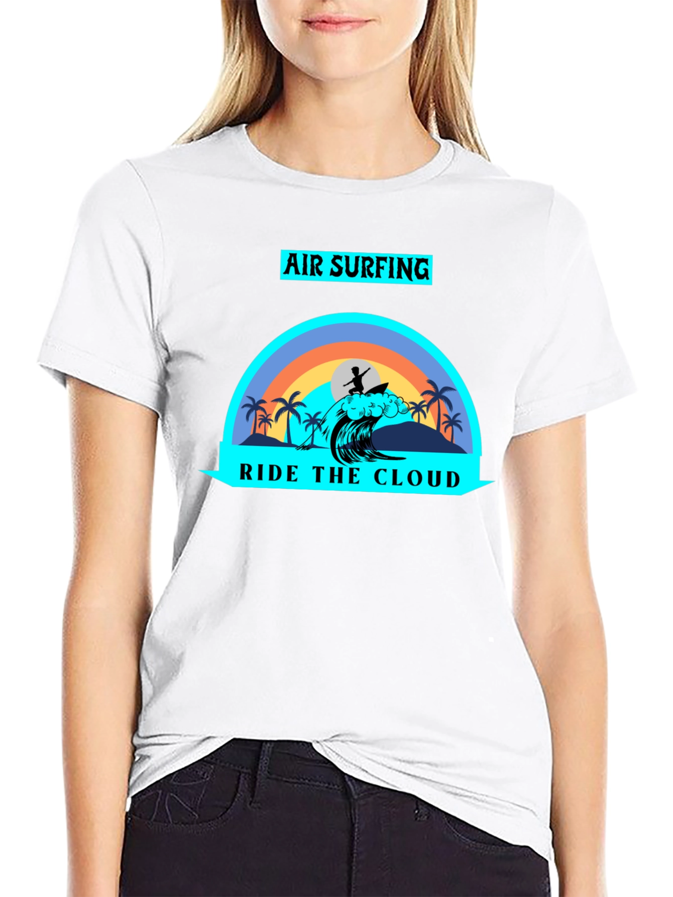 Air Surfing Ride the Cloud T-Shirt