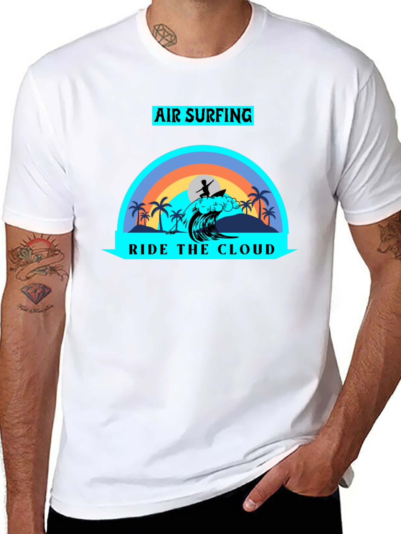 Air Surfing Ride the Cloud T-Shirt