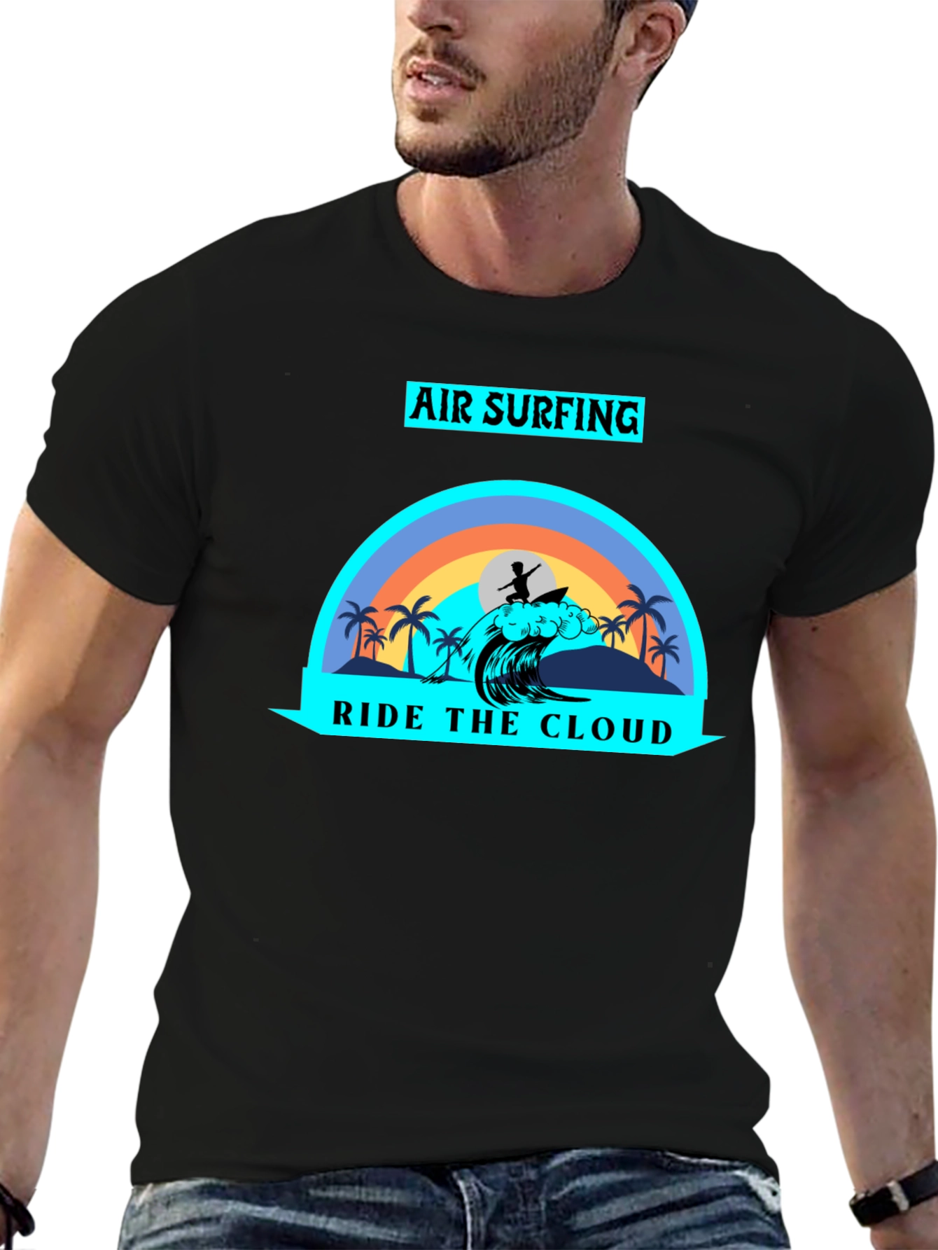 Air Surfing Ride the Cloud T-Shirt