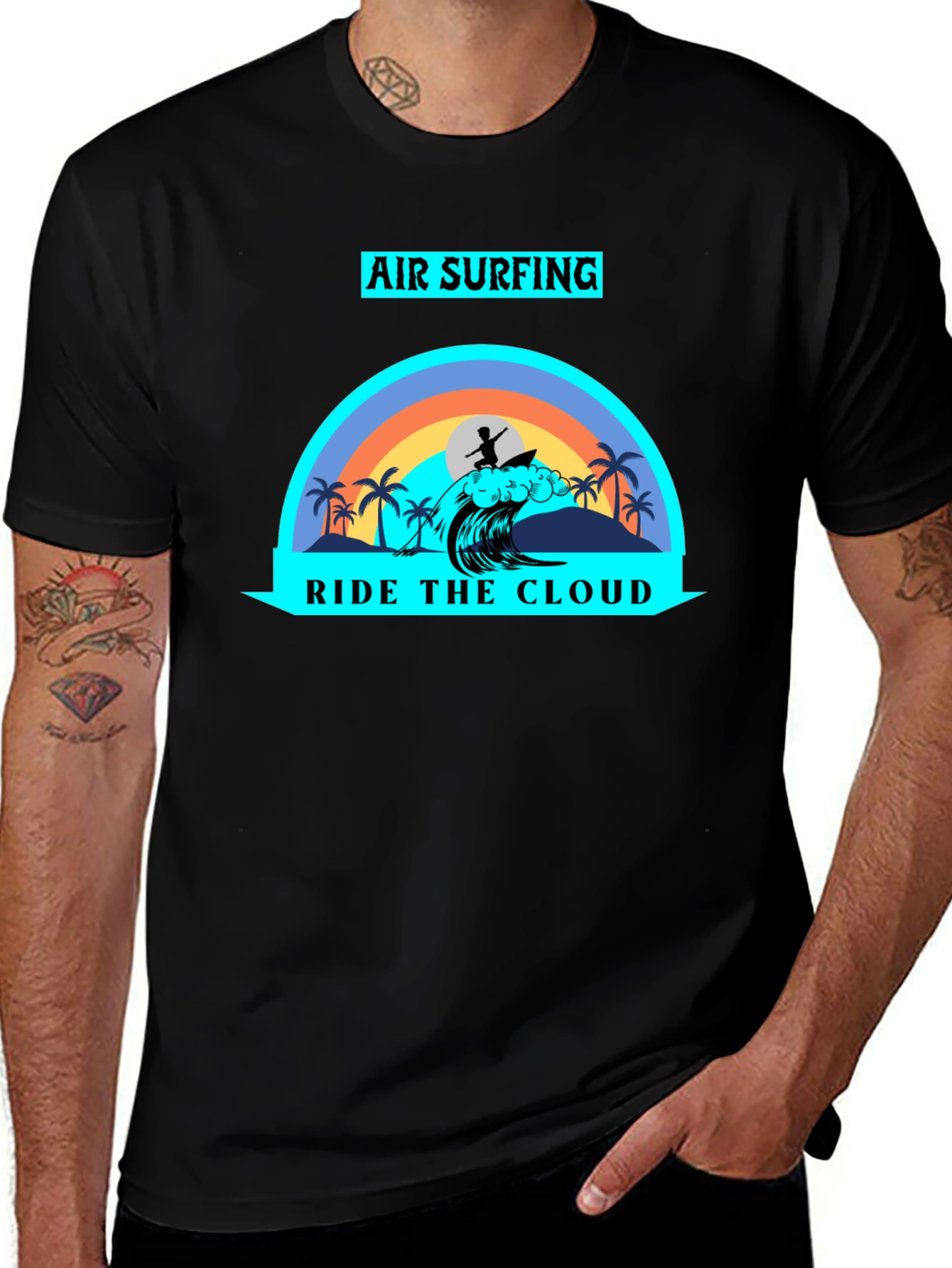 Air Surfing Ride the Cloud T-Shirt