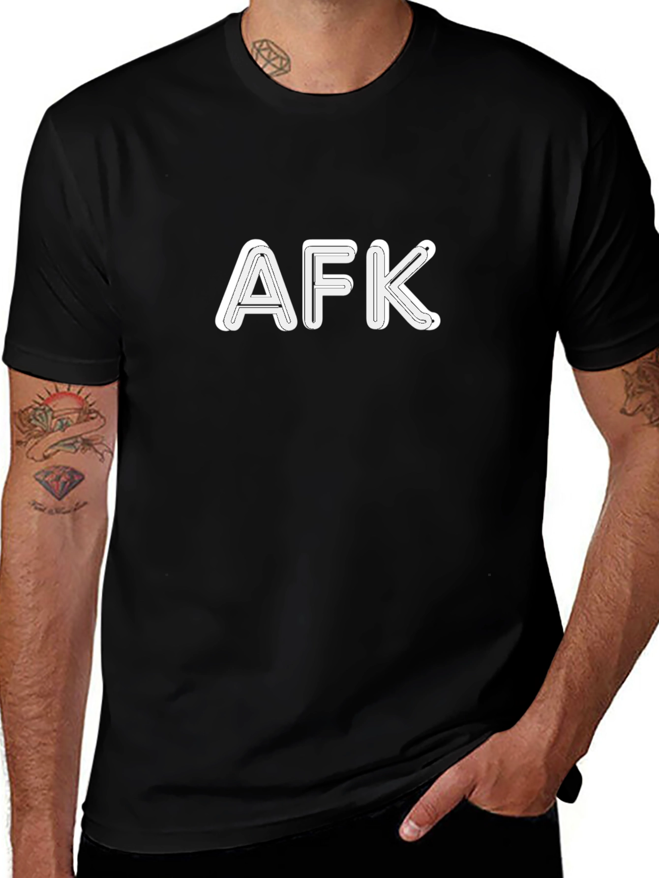 AFK Graphic Tee - Gamer Style