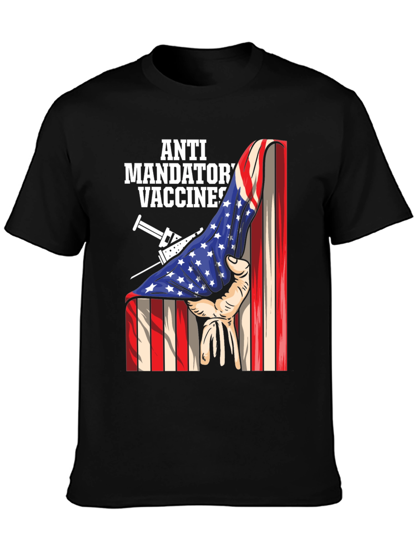 Anti Mandatory Vaccines T-Shirt - Patriotic