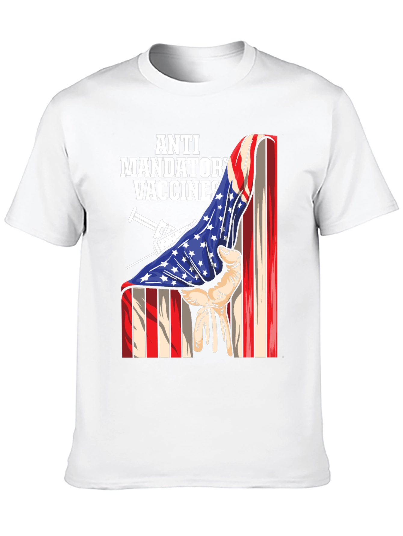 Anti Mandatory Vaccines T-Shirt - Patriotic