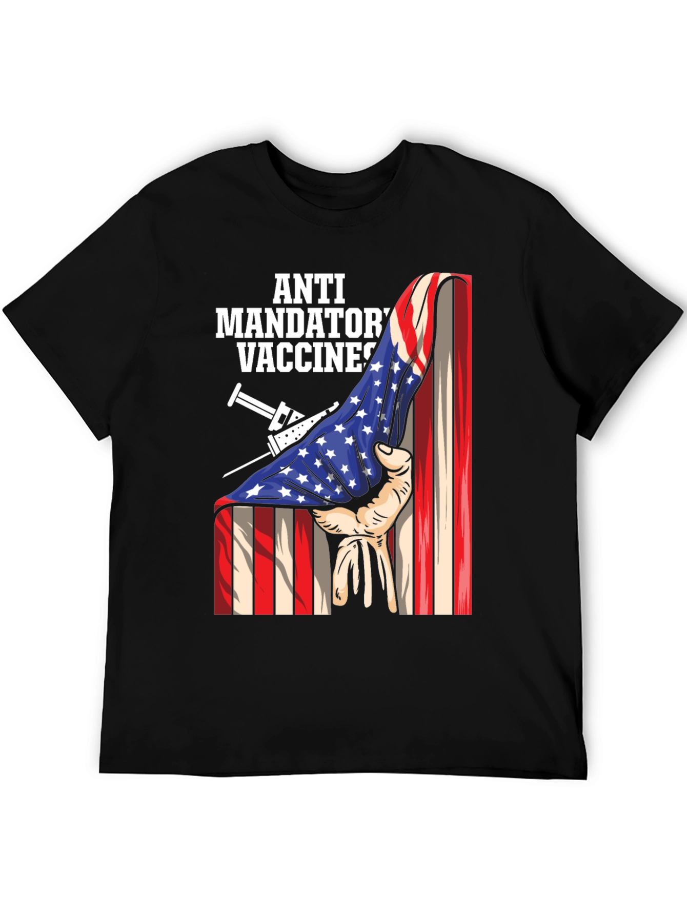 Anti Mandatory Vaccines T-Shirt - Patriotic