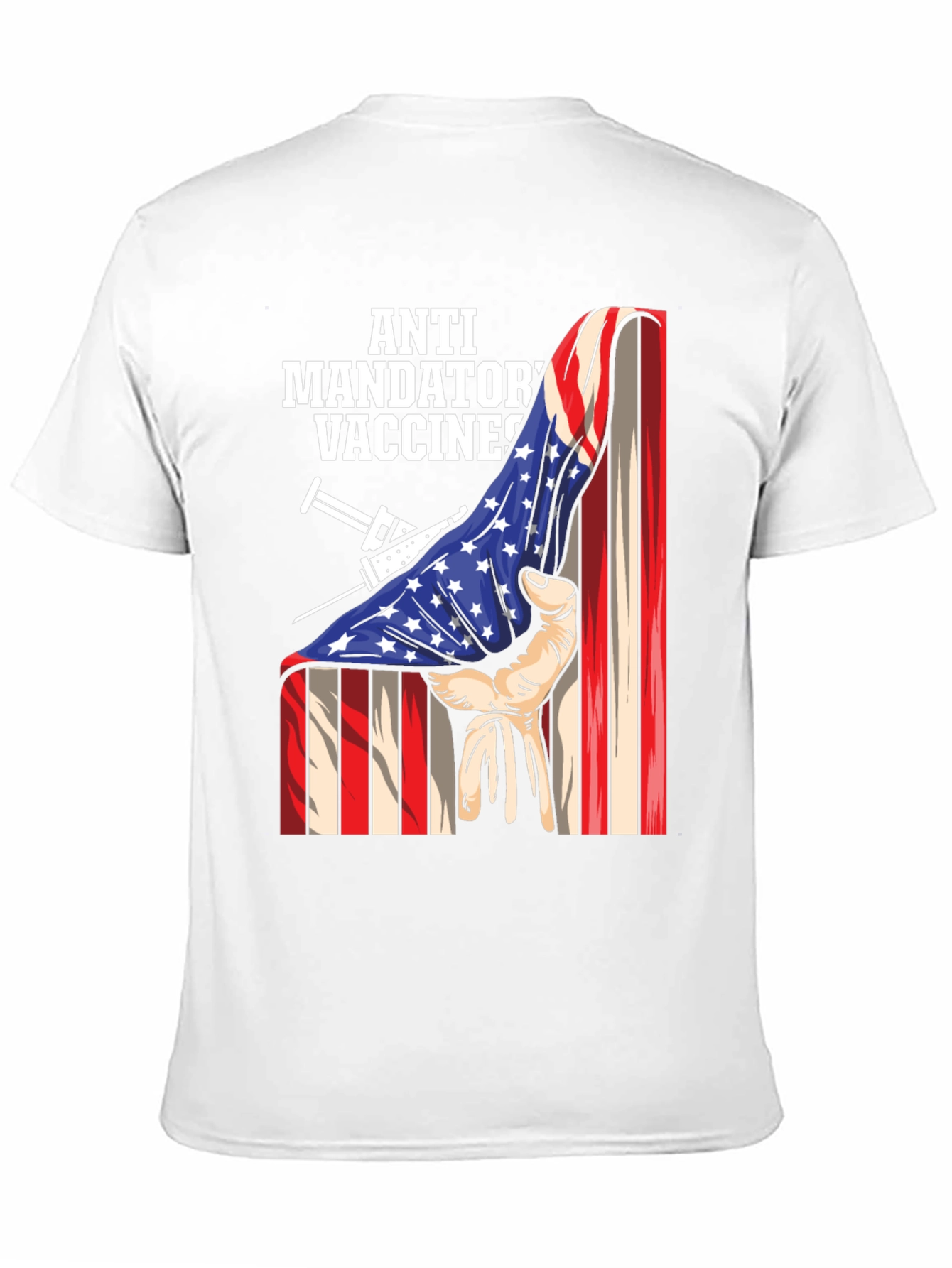 Anti Mandatory Vaccines T-Shirt - Patriotic