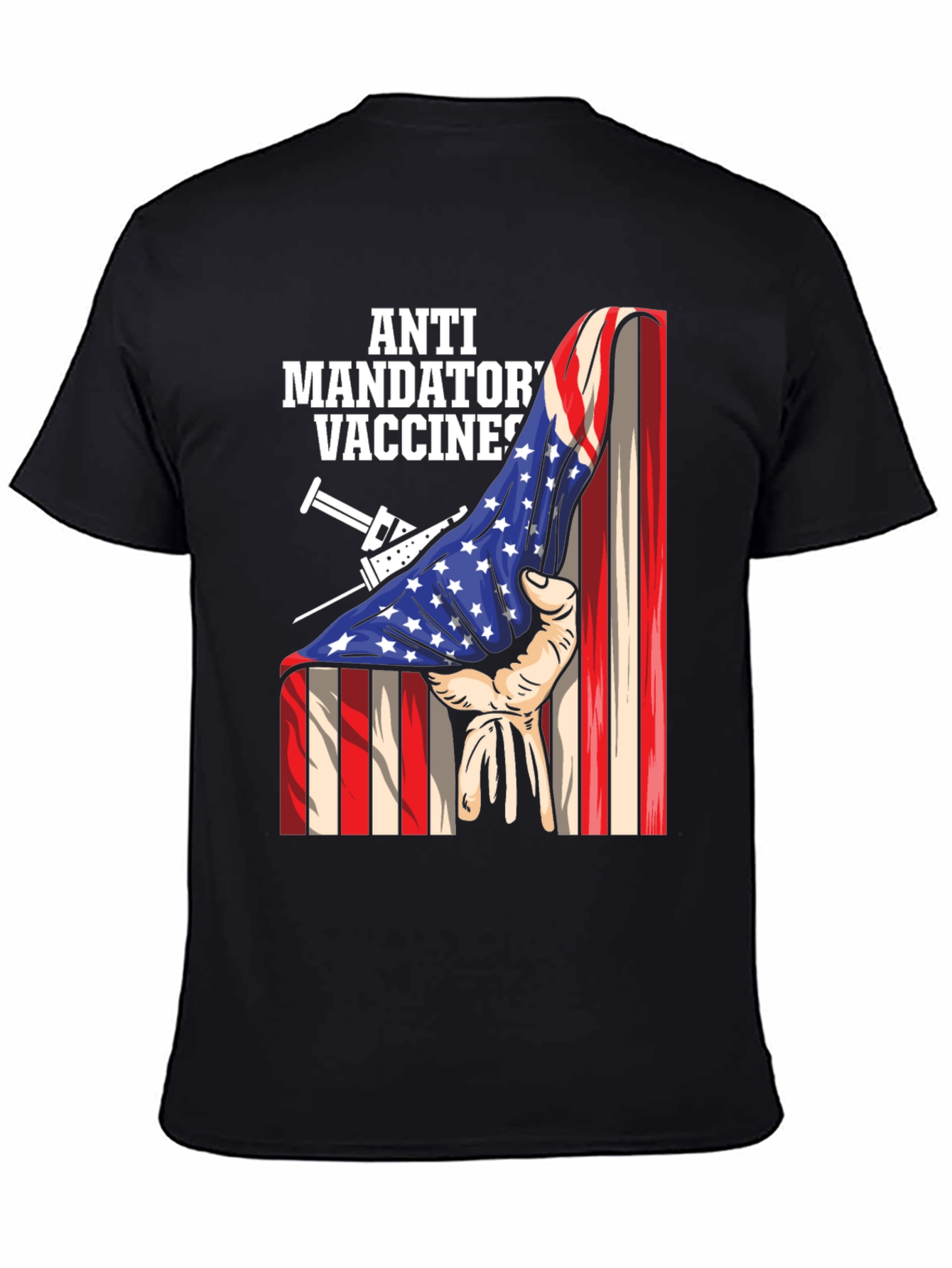 Anti Mandatory Vaccines T-Shirt - Patriotic